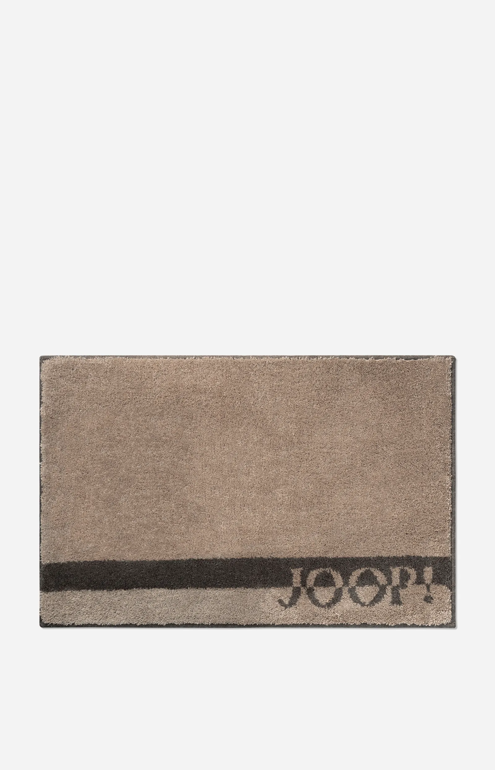 JOOP! Badteppiche*Badteppich LOGO STRIPES in Sand, 60 x 90 cm