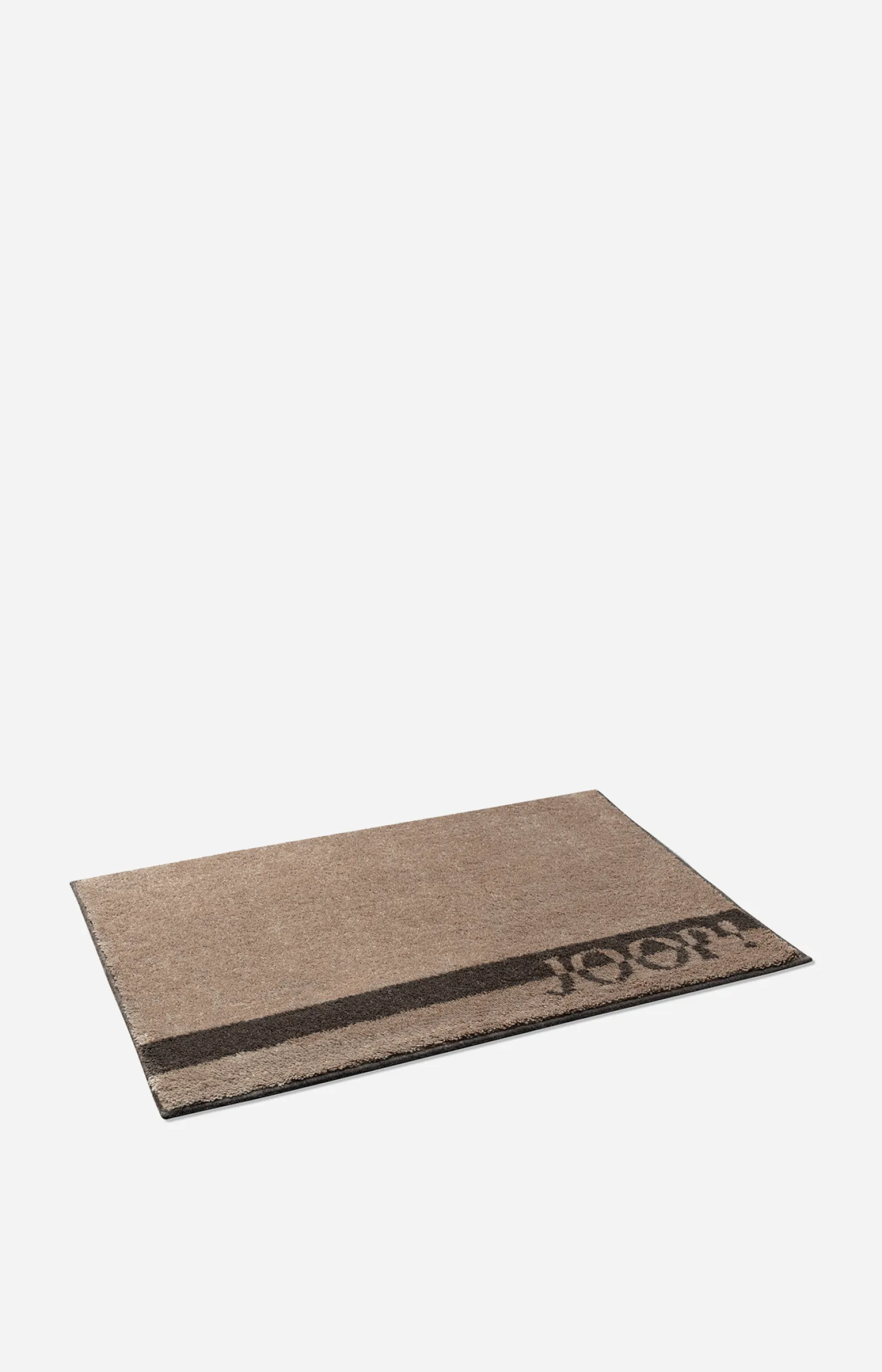 JOOP! Badteppiche*Badteppich LOGO STRIPES in Sand, 60 x 90 cm