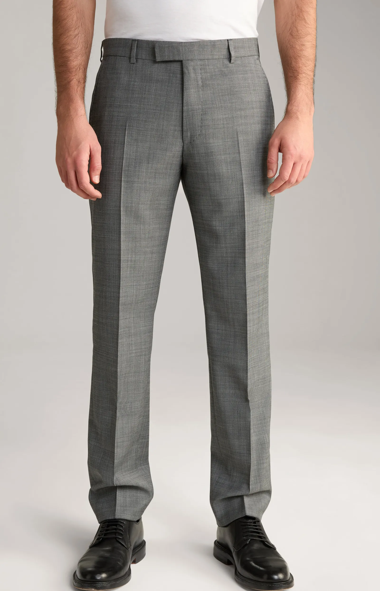 JOOP! Hosen & Chinos | Bekleidung*Baukasten-Anzughose Brad in Anthrazit strukturiert