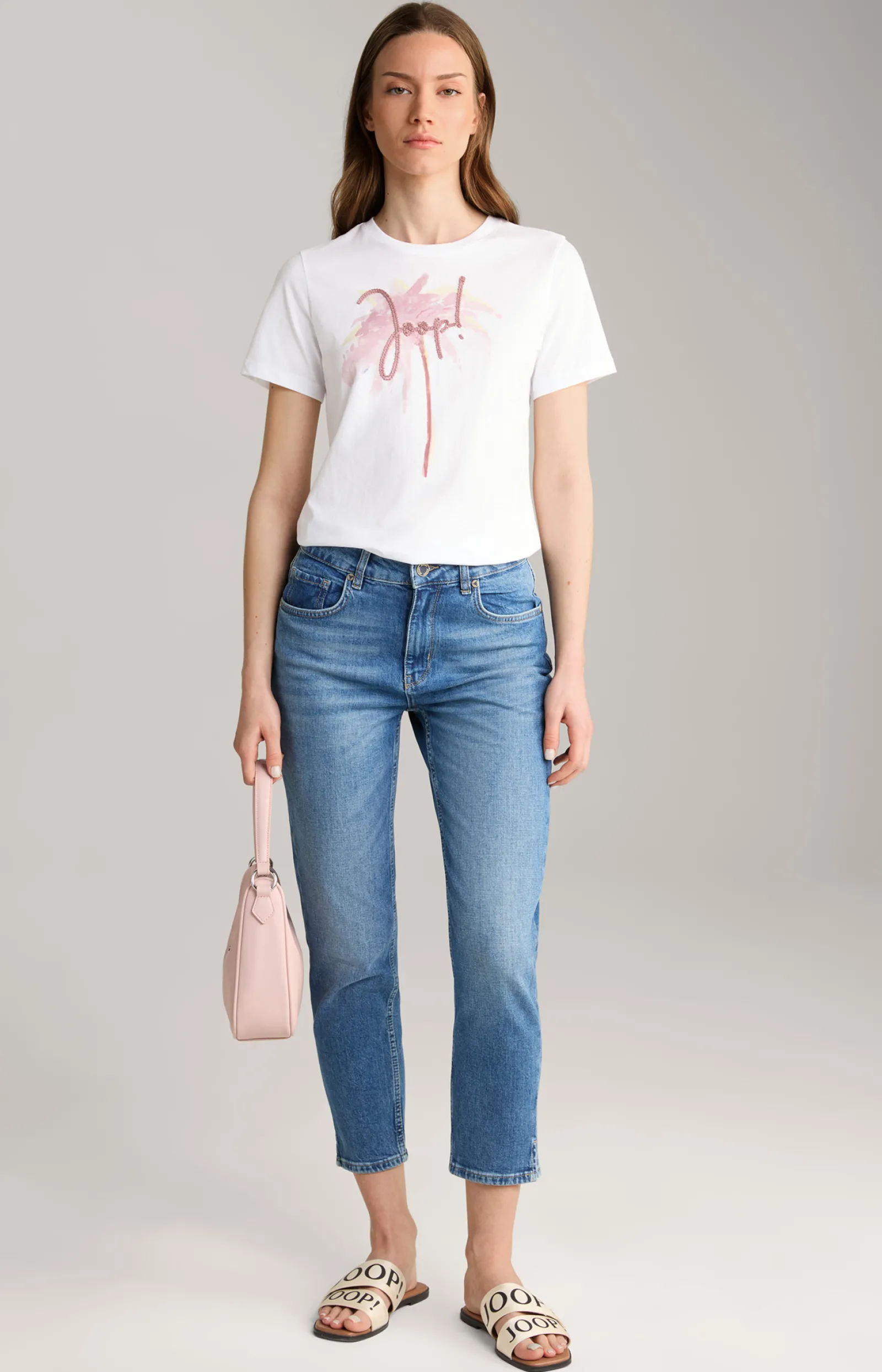 JOOP! Shirts & Sweats | Bekleidung*Baumwoll-T-Shirt in /Altrosa