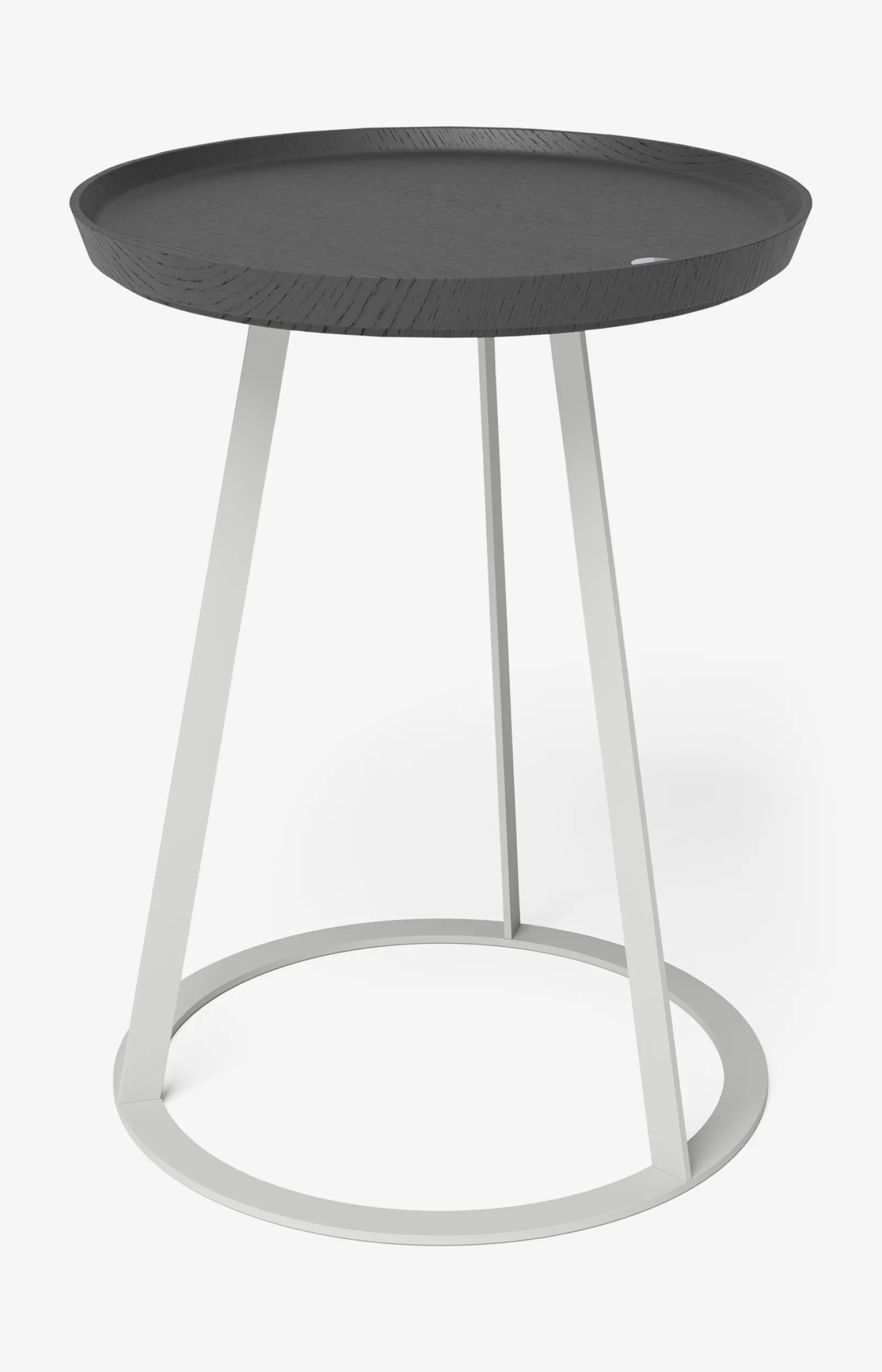 JOOP! Kleinmöbel*Beistelltisch ROUND mit Raucheichenplatte, 45 x 52 cm in