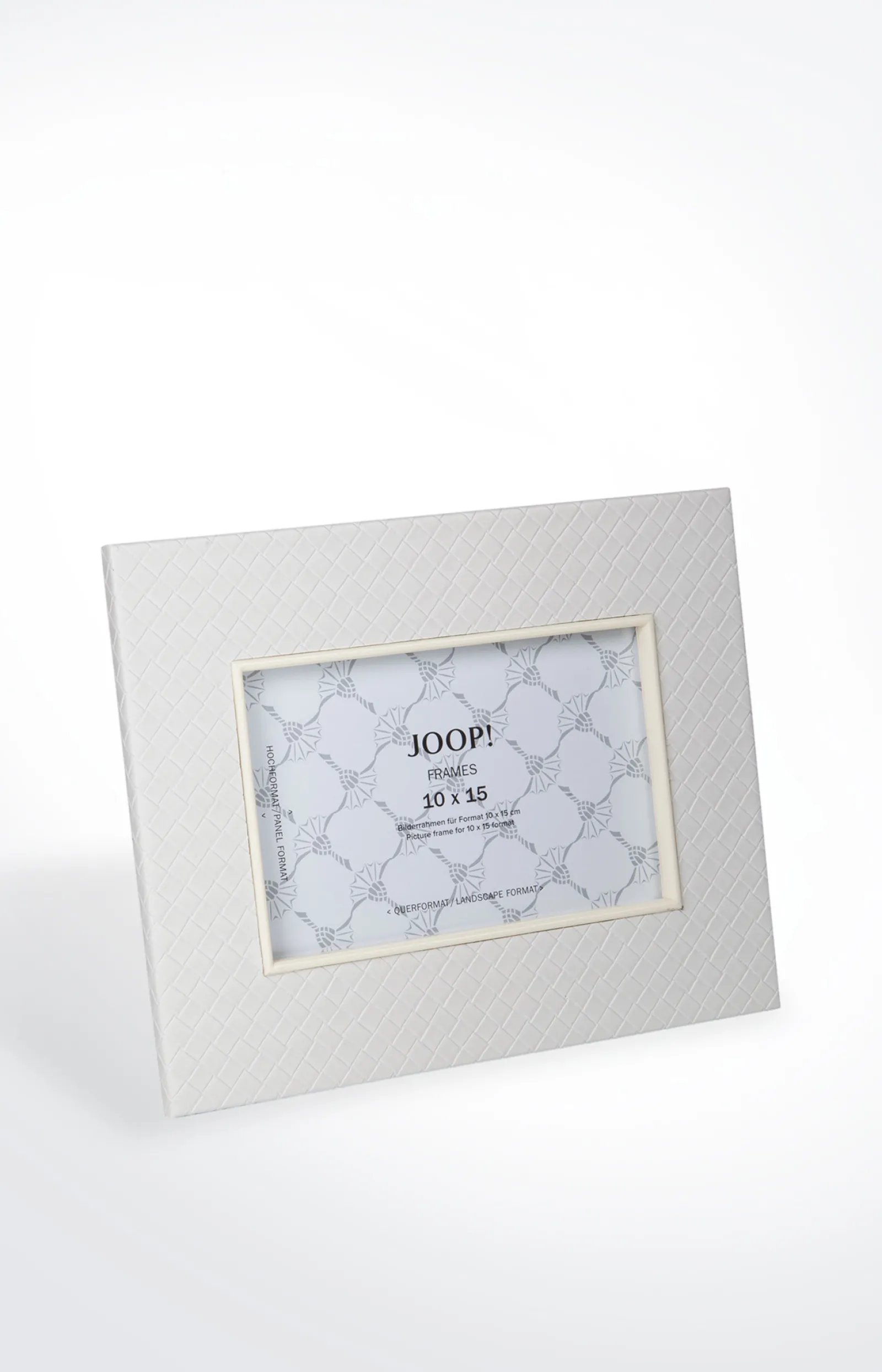 JOOP! Wohn-Accessoires*Bilderrahmen Homeline (für Fotos 10 x 15 cm), Weiß