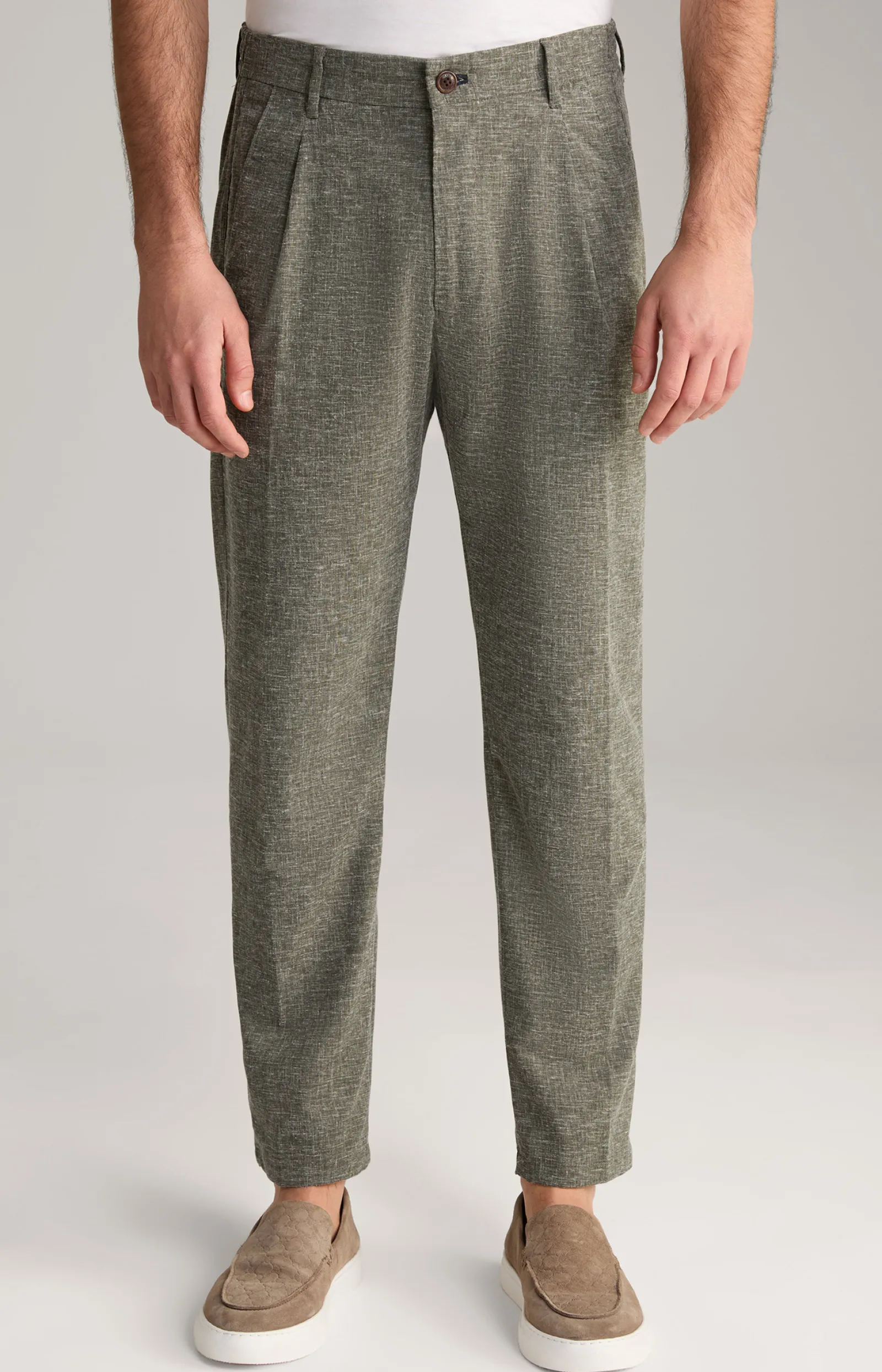 JOOP! Hosen & Chinos | Bekleidung*Bundfaltenhose Lead in meliert