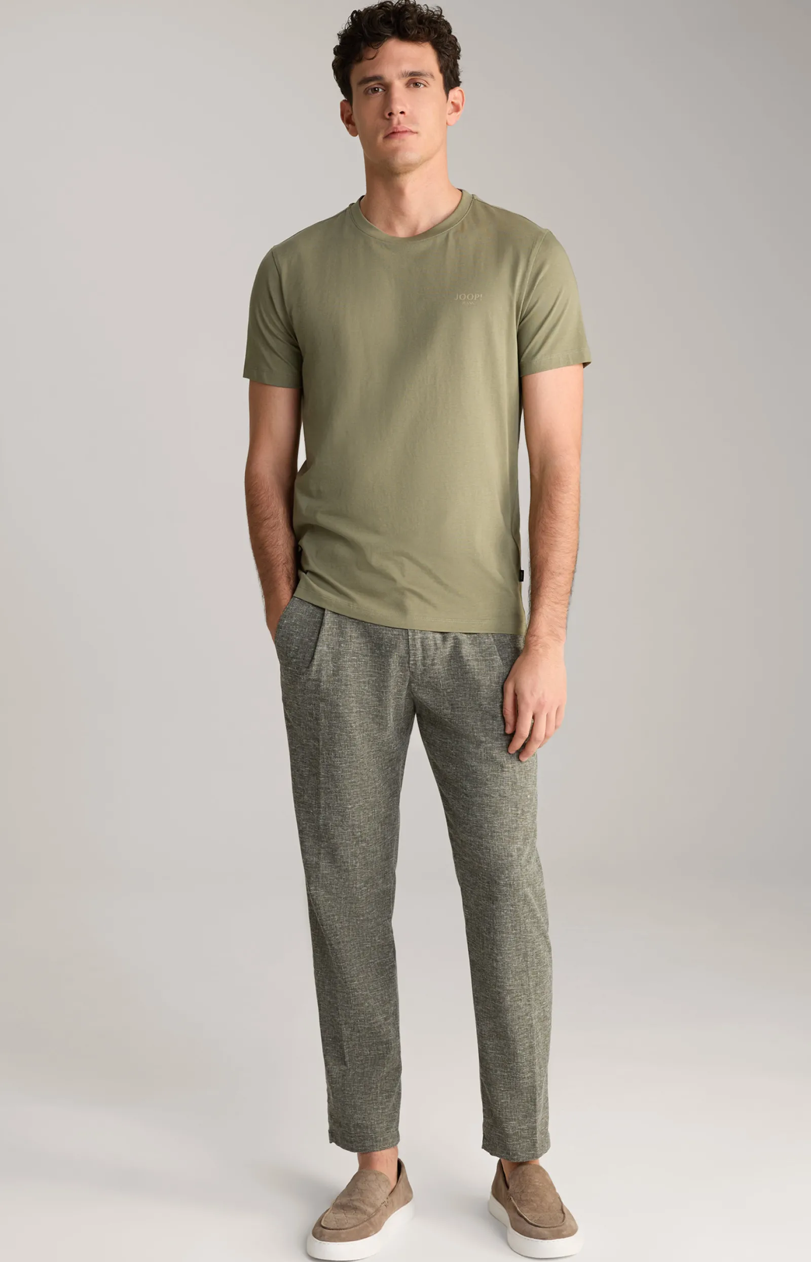 JOOP! Hosen & Chinos | Bekleidung*Bundfaltenhose Lead in meliert