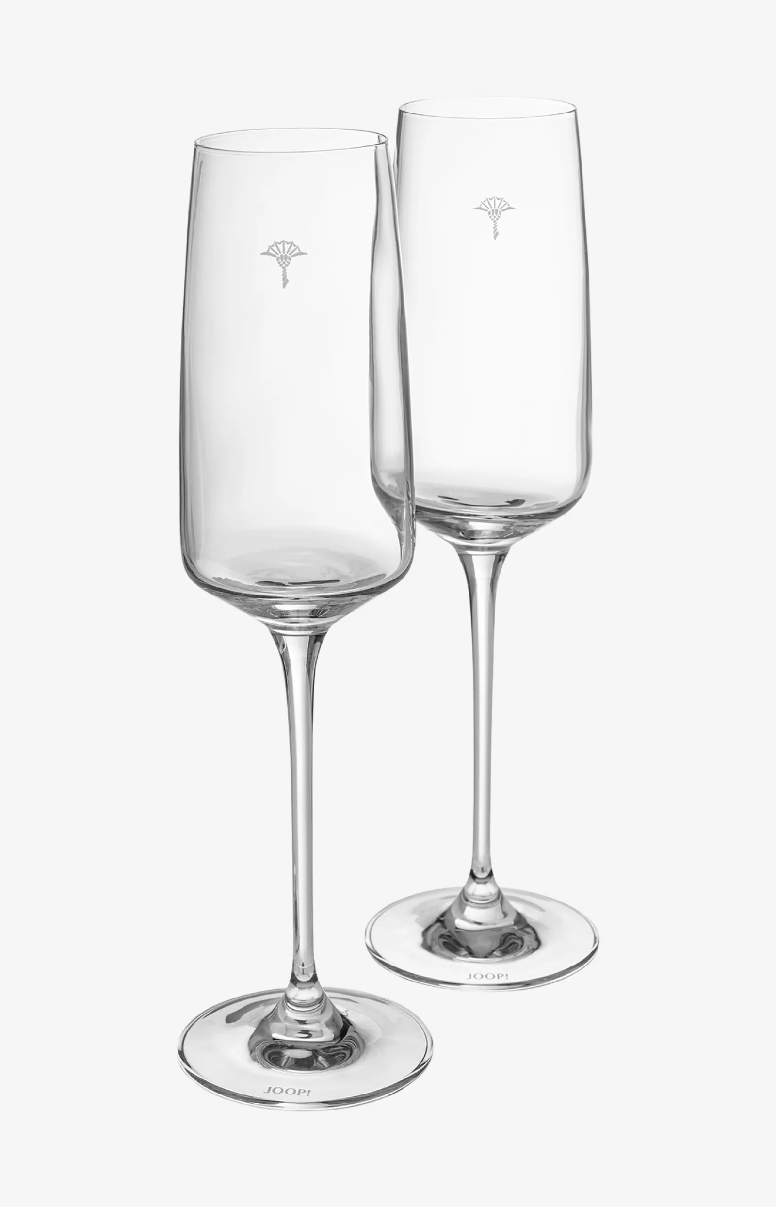 JOOP! Gläser*Champagnerglas Single Cornflower - 2er Set