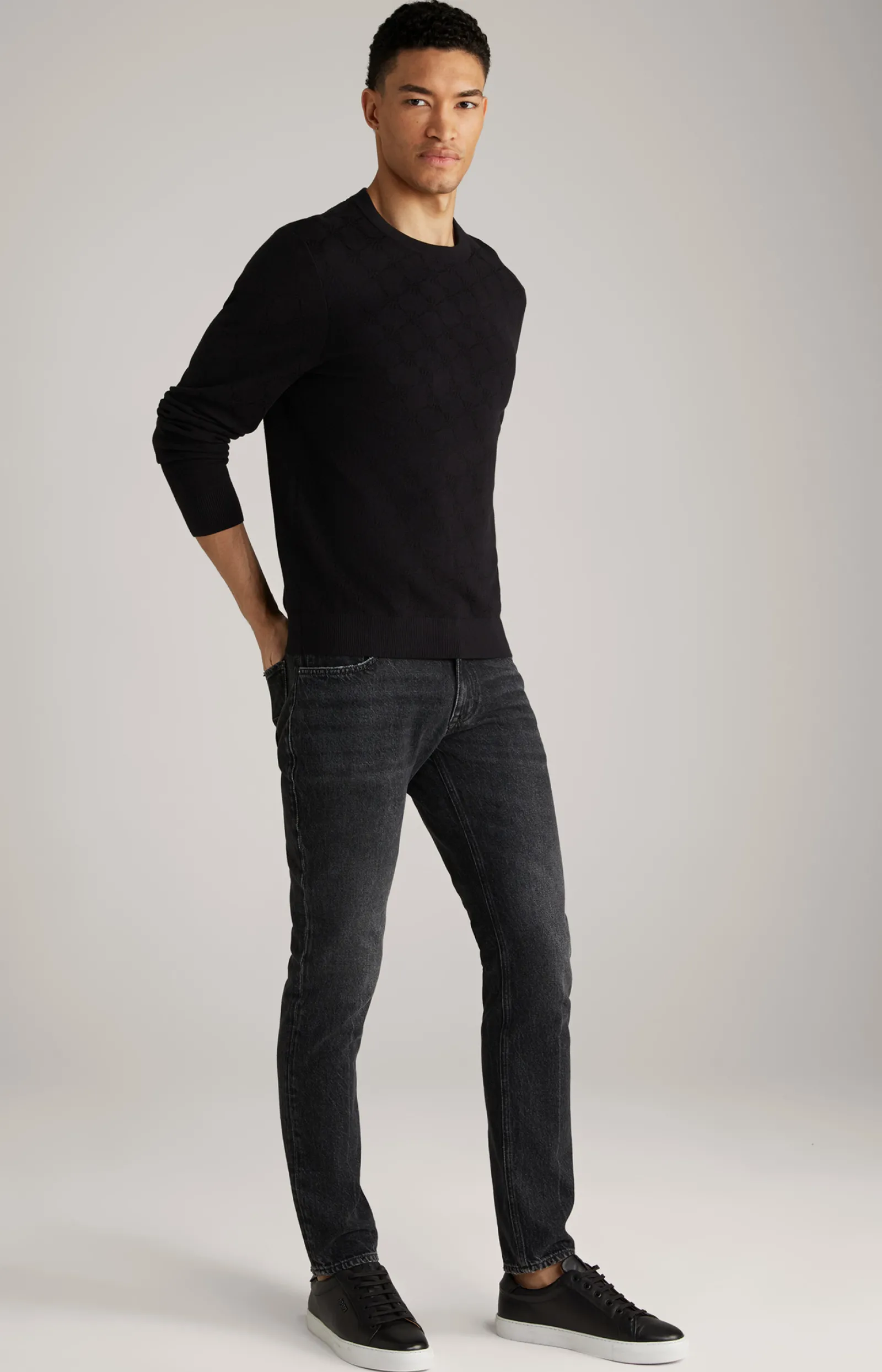 JOOP! Strick | Bekleidung*Cornflower-Pullover Ravon in gemustert