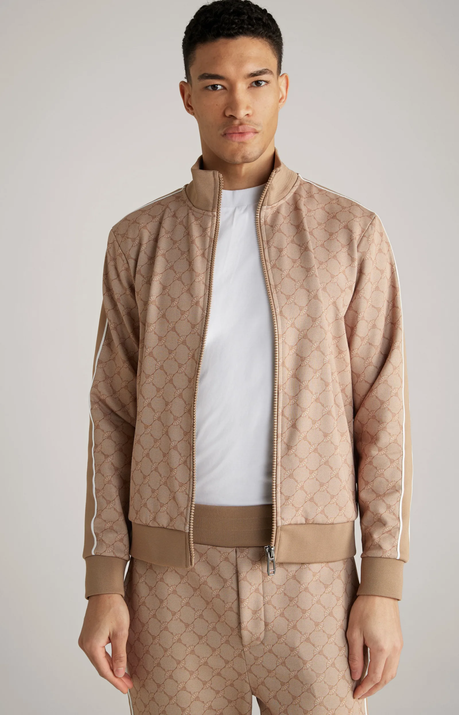 JOOP! T-Shirts&Sweats | Bekleidung*Cornflower-Sweatjacke Tayfun in gemustert