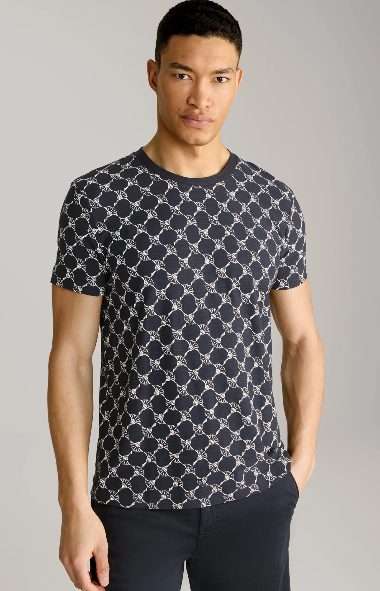 JOOP! T-Shirts&Sweats | Bekleidung*Cornflower-T-Shirt Tyron in gemustert