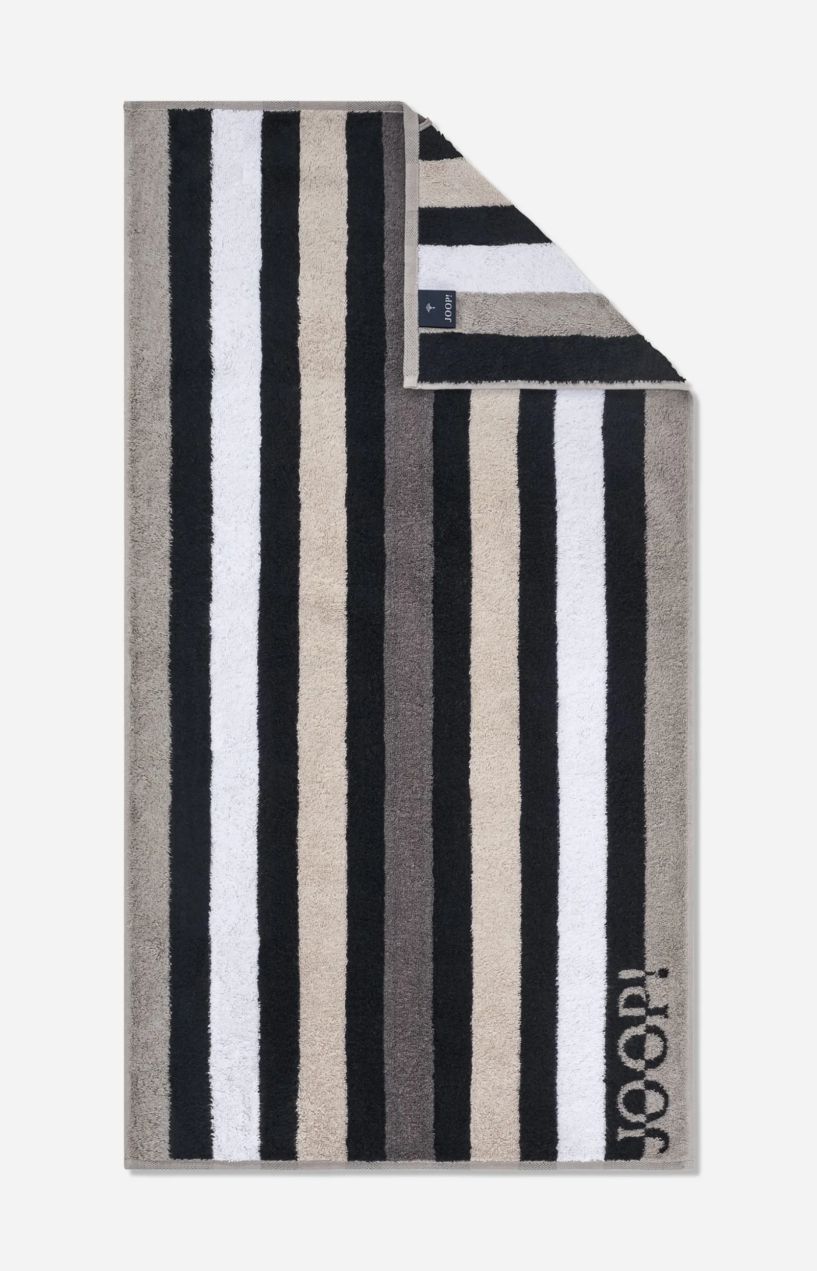 JOOP! Duschtuch*Frottierserie TONE STRIPES in Platin gestreift