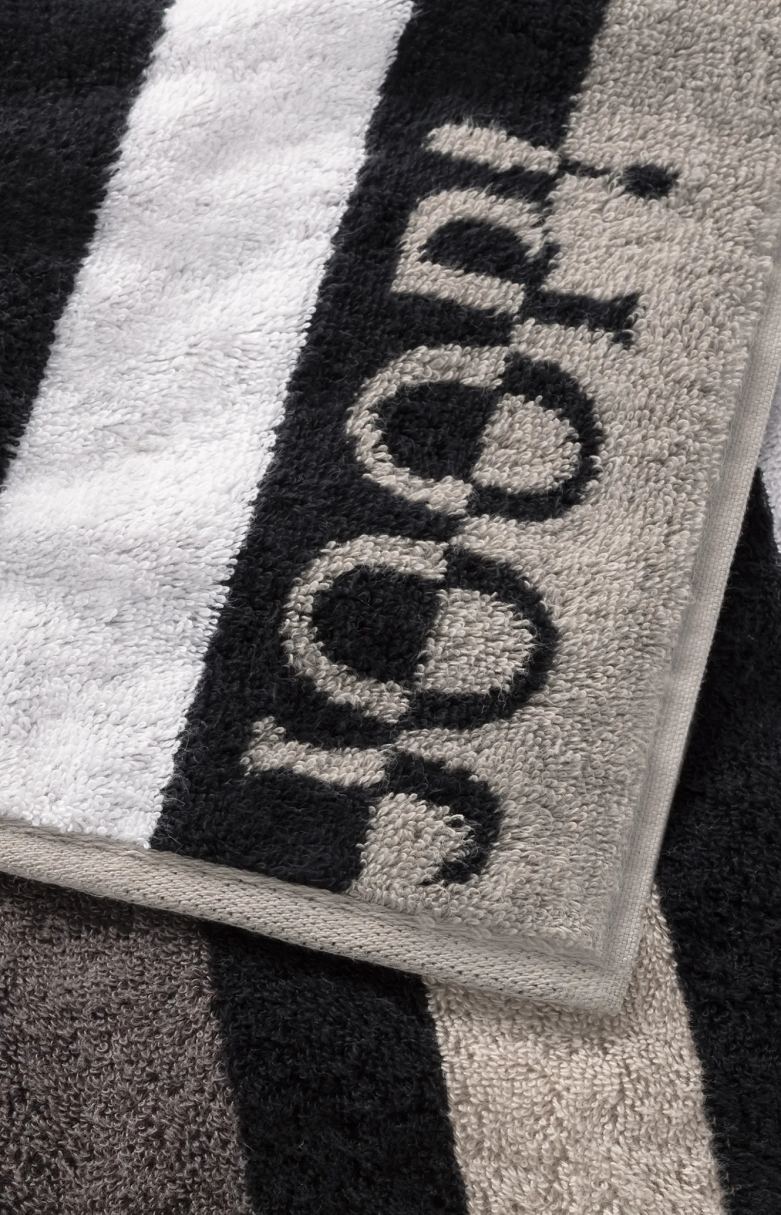 JOOP! Duschtuch*Frottierserie TONE STRIPES in Platin gestreift