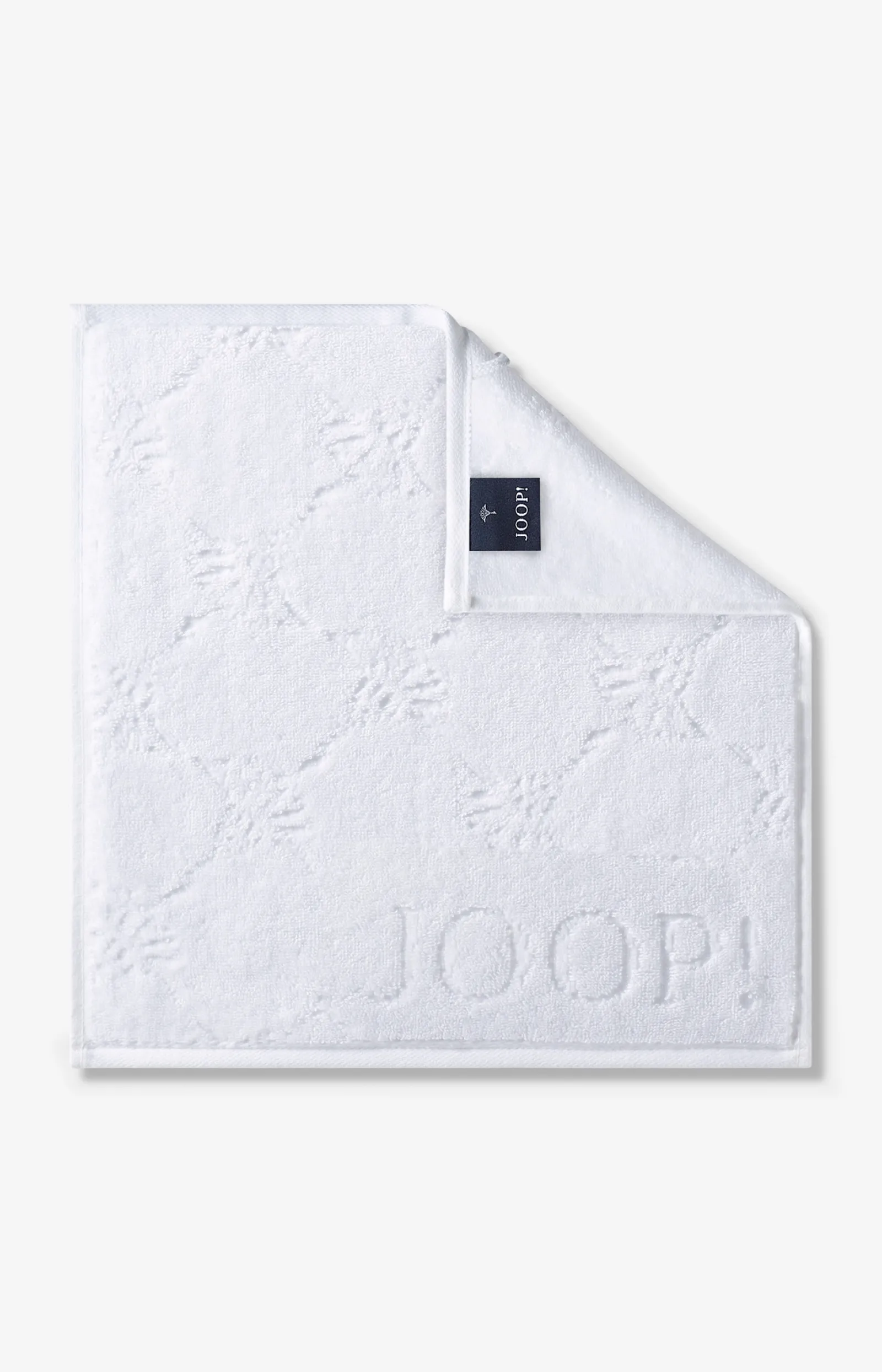 JOOP! Seifentuch*Frottierserie Uni-Cornflower, Weiß