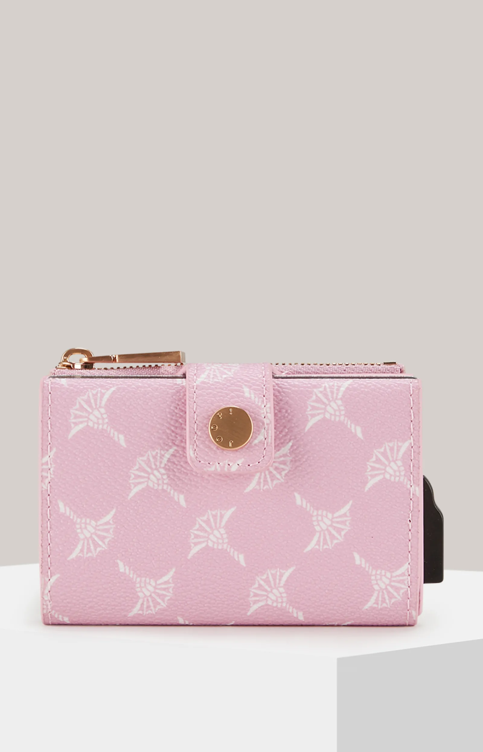 JOOP! Kleinlederwaren*Geldbörse Cortina Diletta C-Four E-Cage in Rosa