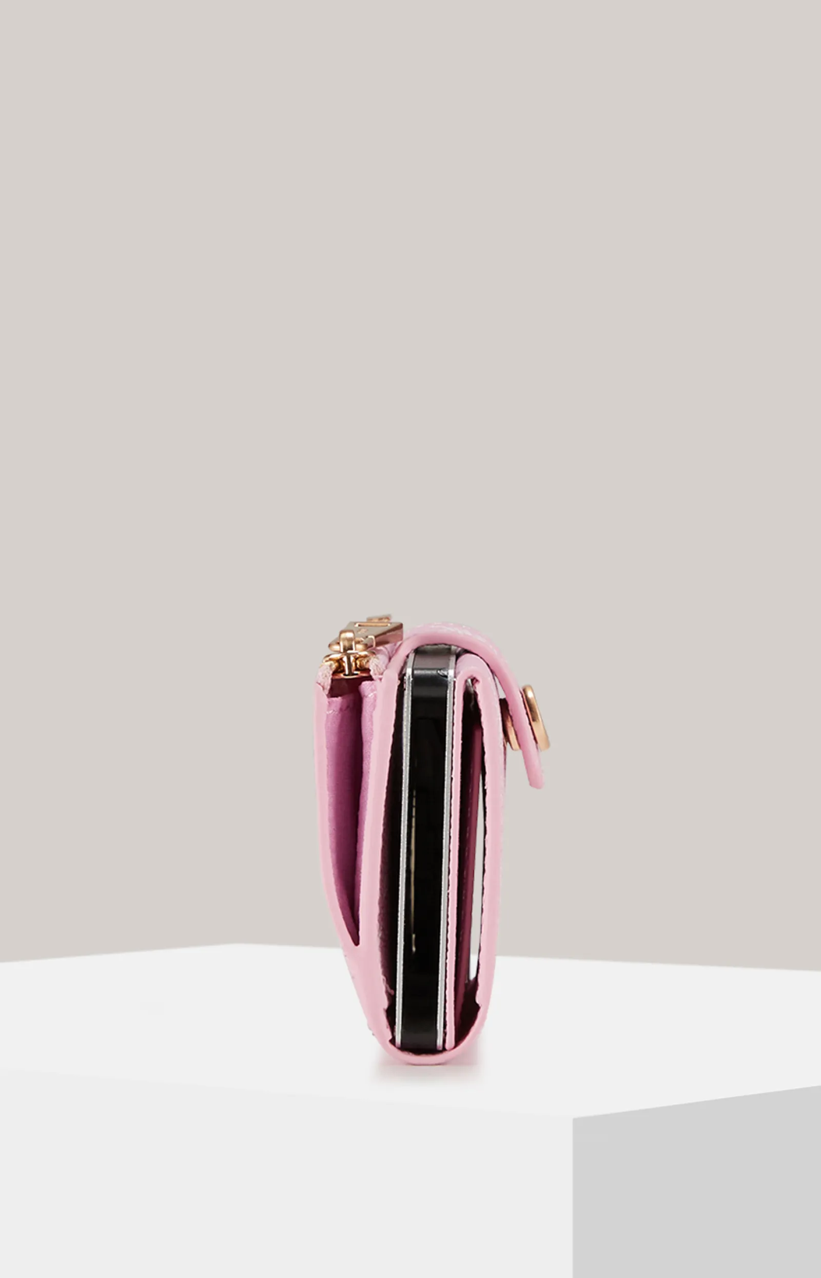 JOOP! Kleinlederwaren*Geldbörse Cortina Diletta C-Four E-Cage in Rosa