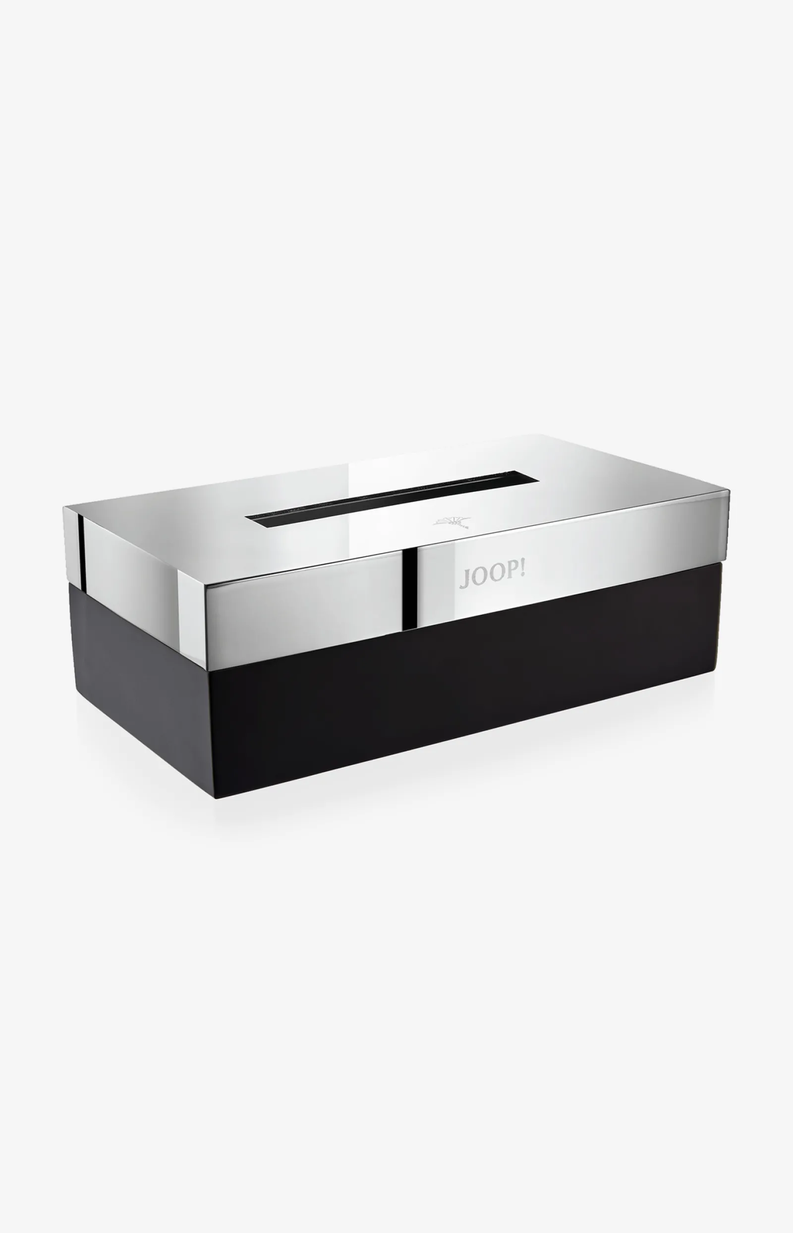 JOOP! Bad-Accessoires*Kosmetiktuchspender Chromeline Black in matt