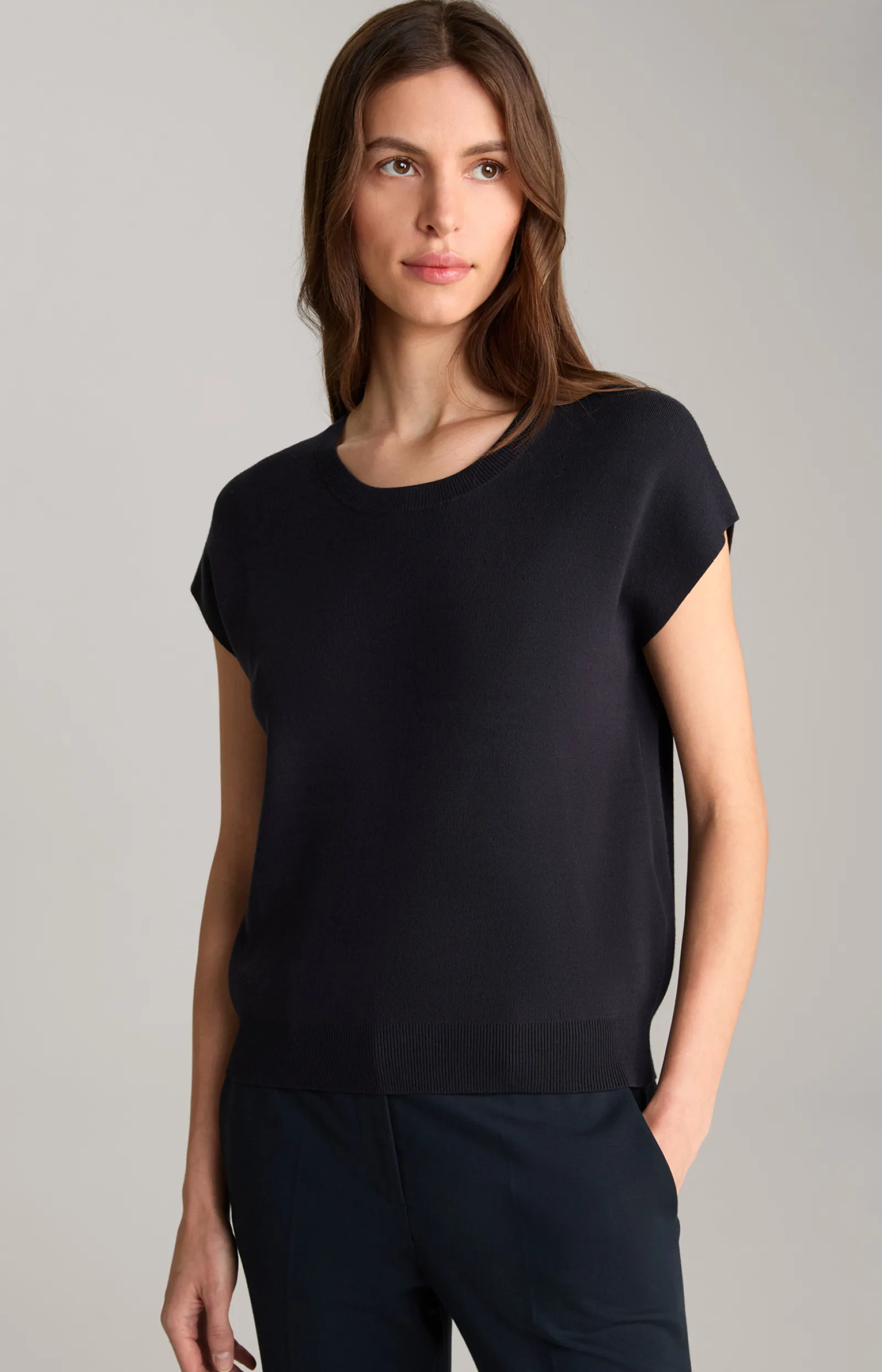 JOOP! Strick | Bekleidung*Kurzarm-Pullover in