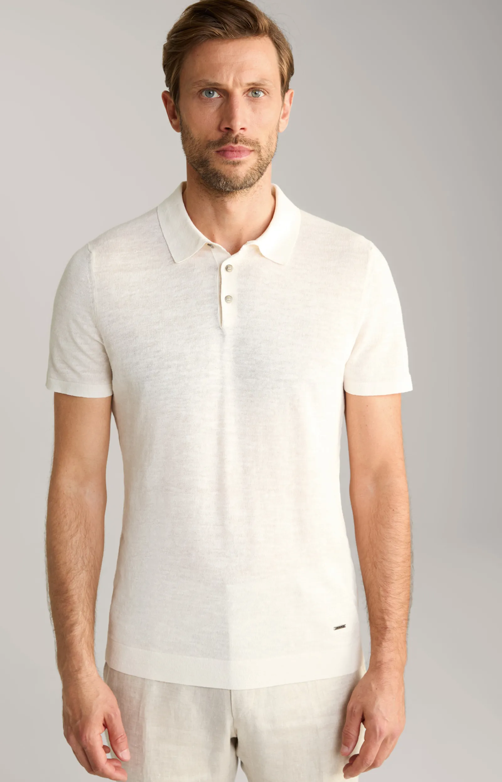 JOOP! Poloshirts | Bekleidung*Leinenmix-Poloshirt Malioso in Nature