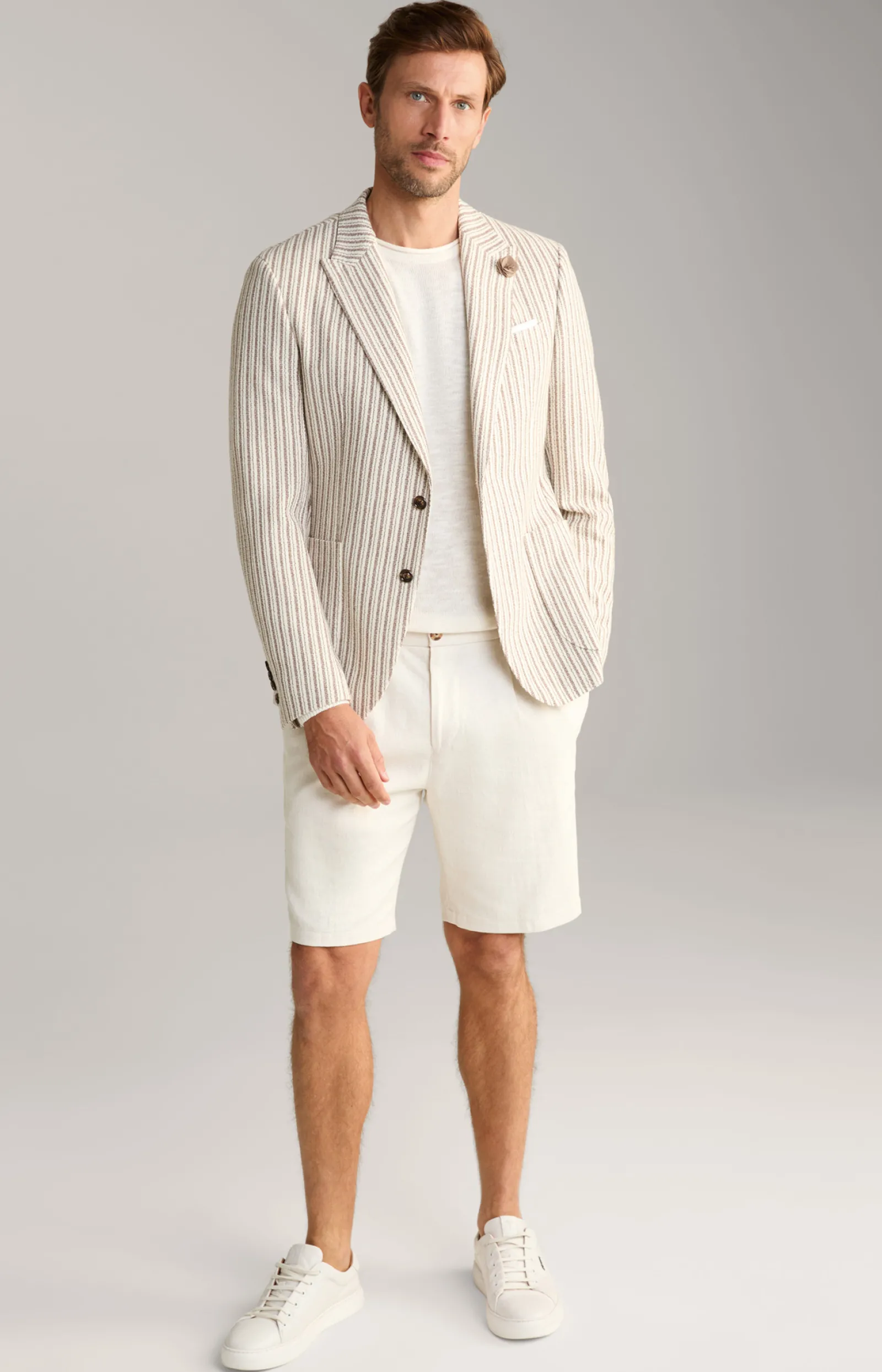 JOOP! Strick | Bekleidung*Leinenmix-Pullover Mendor in Nature