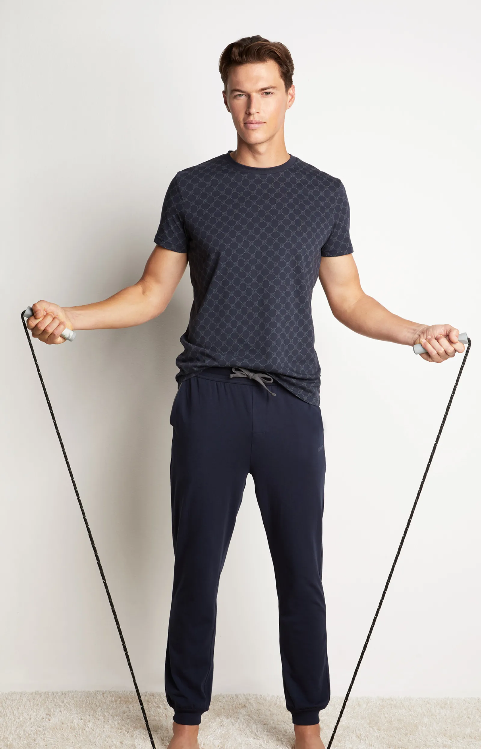 JOOP! Unterwäsche&Loungewear | T-Shirts&Sweats*Loungewear Hose in Dunkelblau