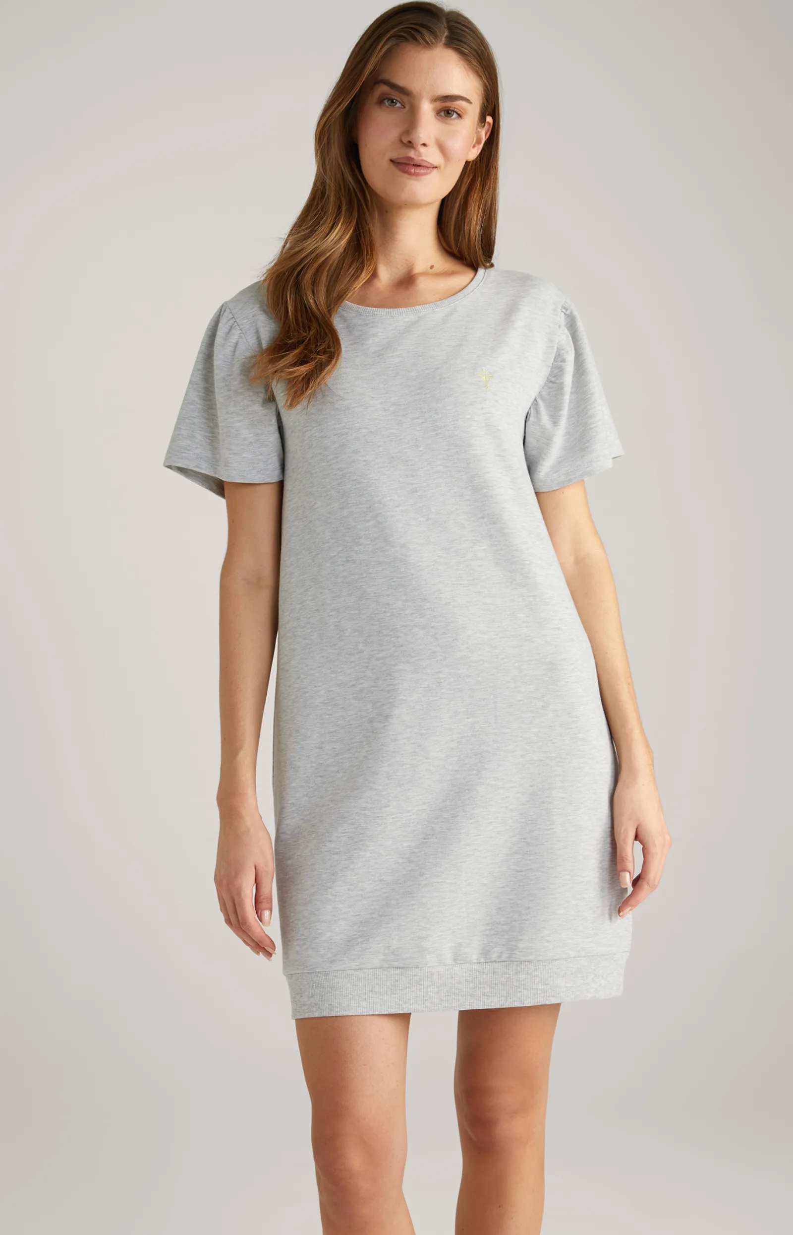 JOOP! Loungewear & Nachtwäsche | Bekleidung*Loungewear Longshirt in Grey Melange