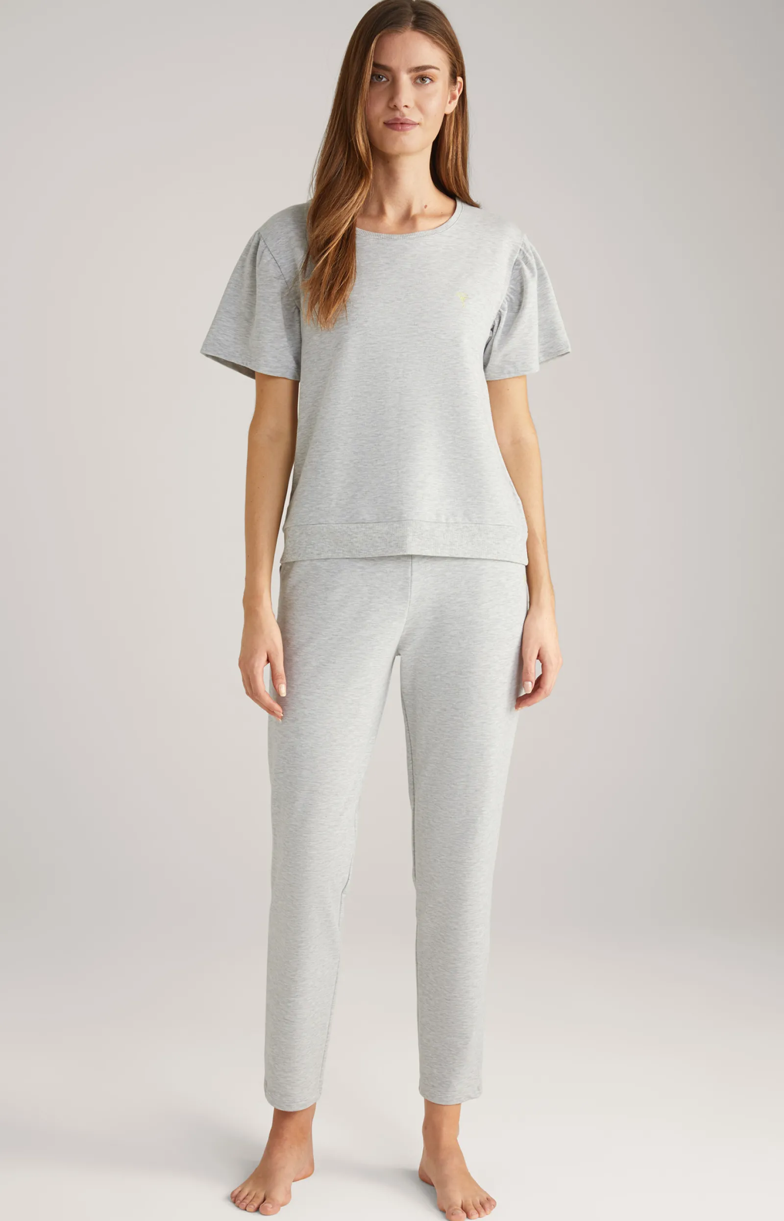 JOOP! Loungewear & Nachtwäsche | Bekleidung*Loungewear Shirt in Grey Melange