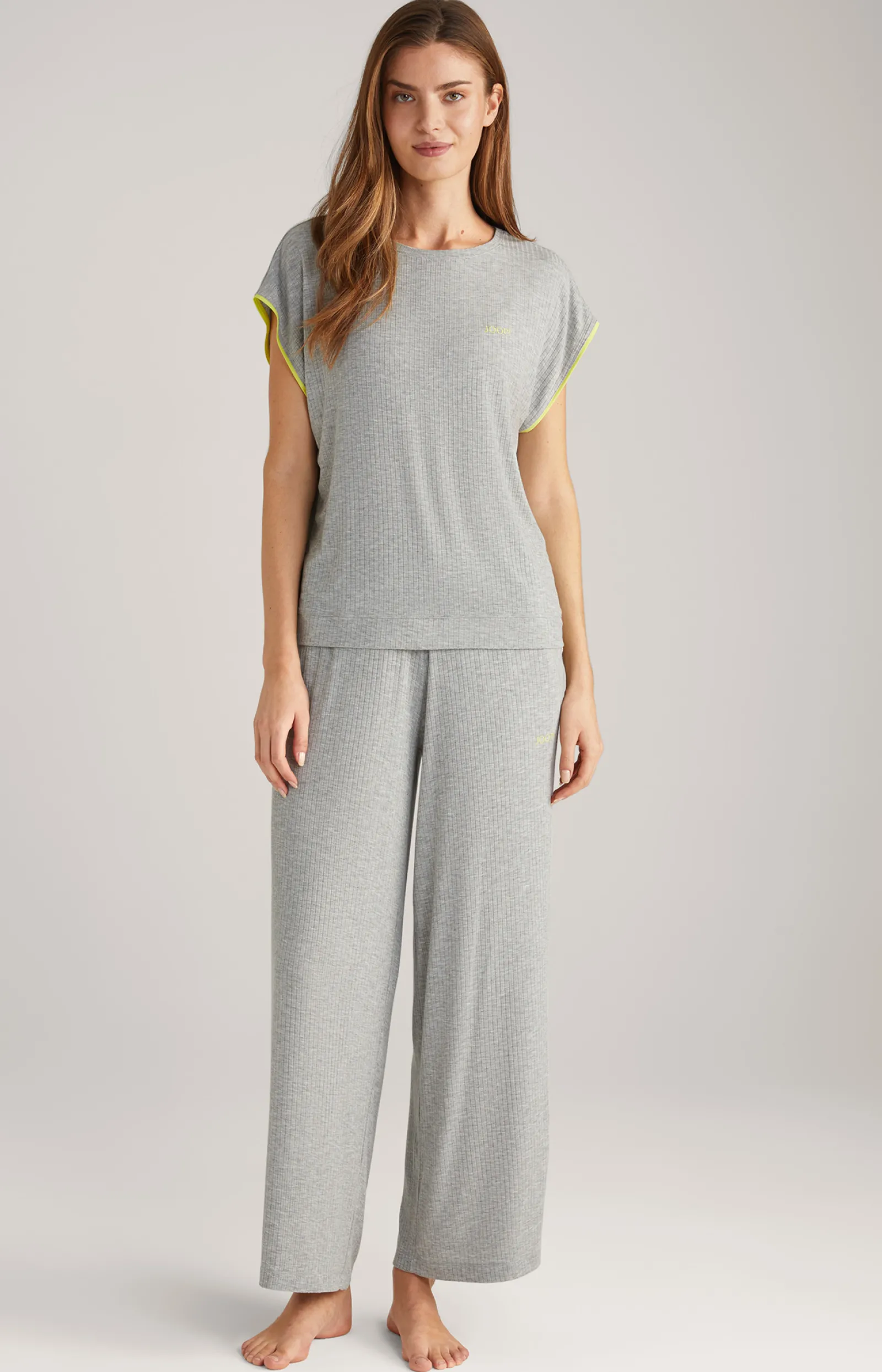 JOOP! Loungewear & Nachtwäsche | Bekleidung*Loungewear Shirt in Grey Melange