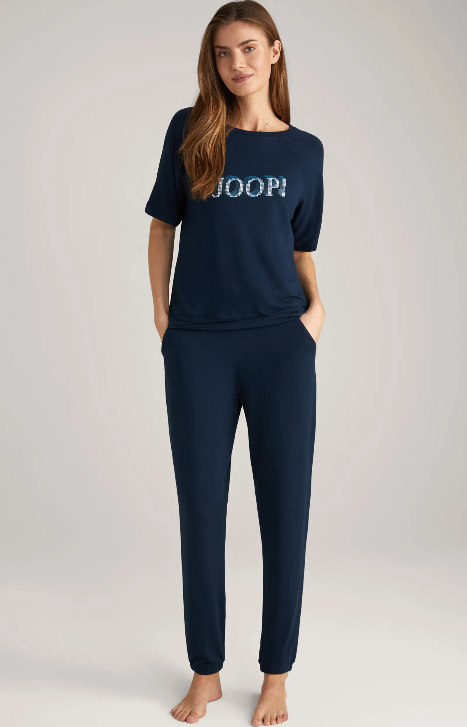 JOOP! Loungewear & Nachtwäsche | Bekleidung*Loungewear Shirt in Midnight Blue