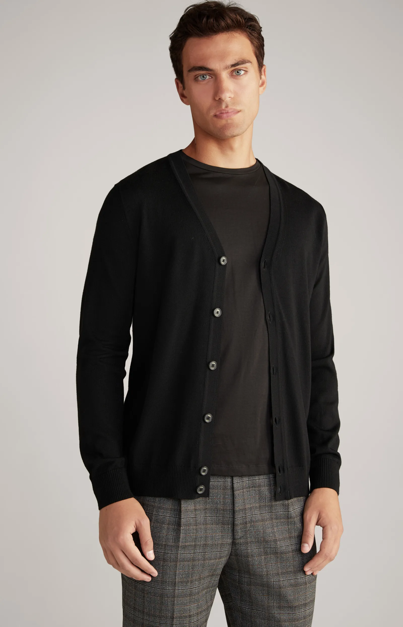 JOOP! Strick*Merinowoll-Strickjacke Danilon in