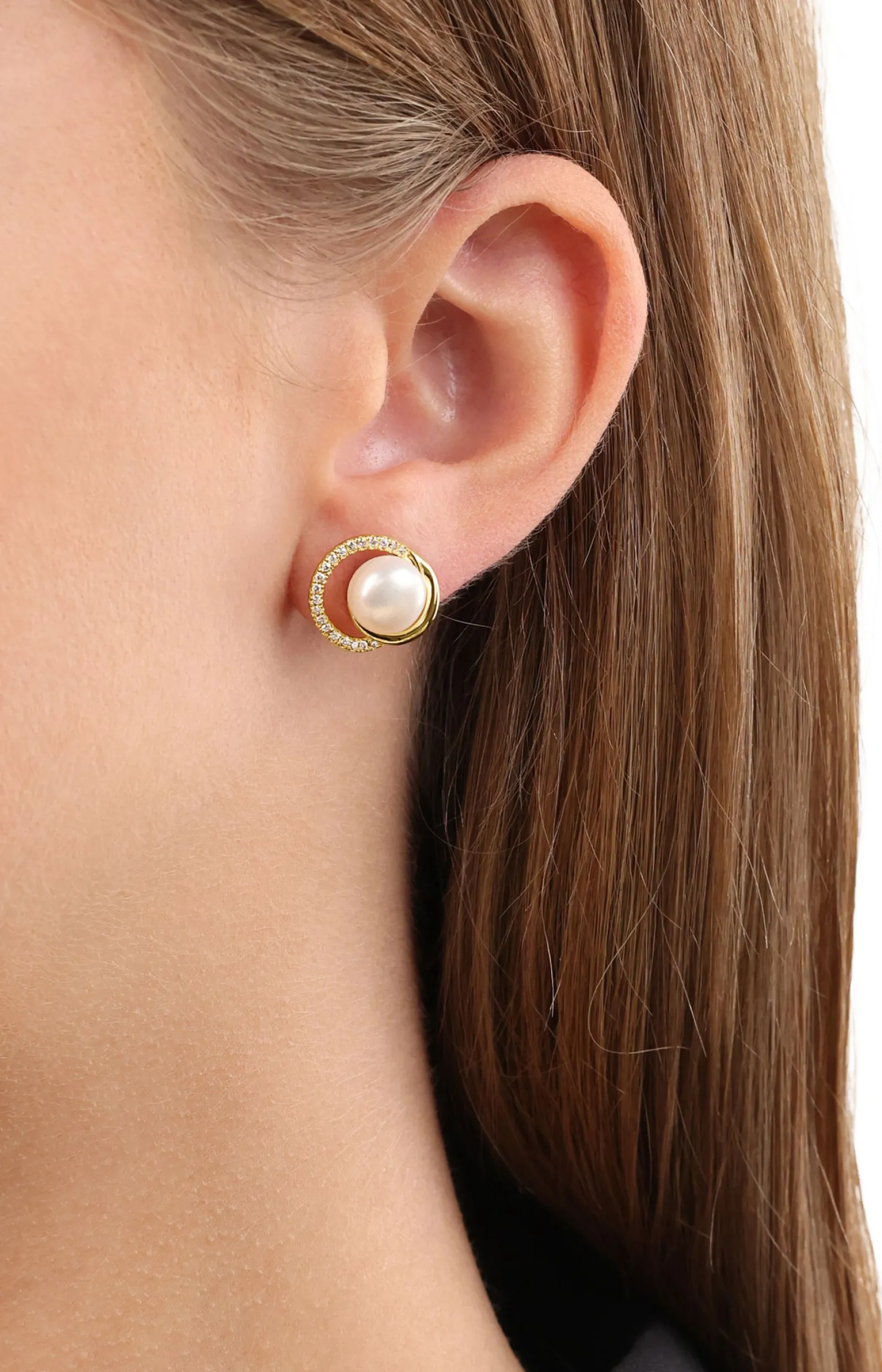 JOOP! Ohrringe | Schmuck*Ohrstecker mit Perle in