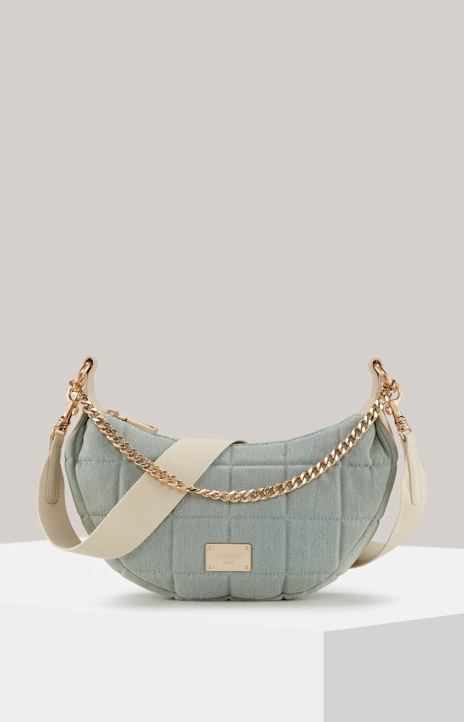 JOOP! Taschen*Schultertasche Ordine Denim Coco in Light Blue