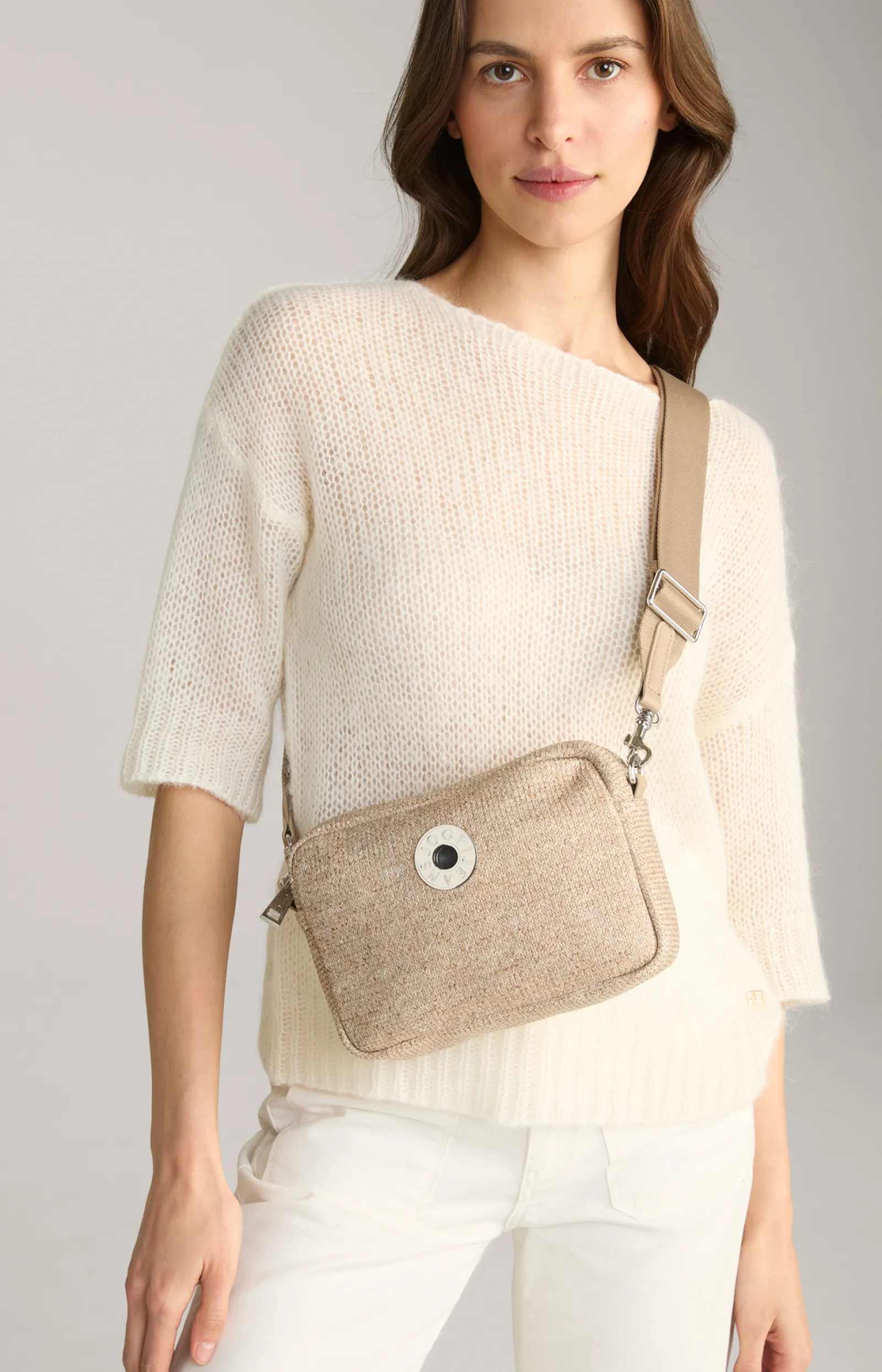 JOOP! Taschen*Schultertasche Paglia Cloe in Beige