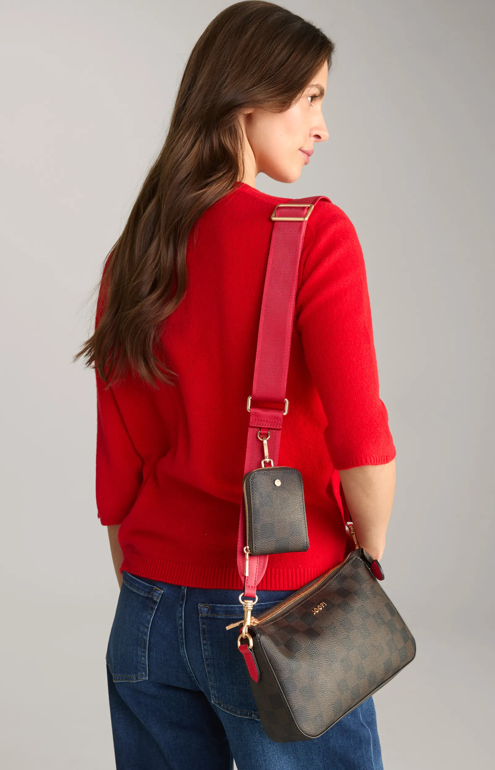 JOOP! Taschen*Schultertasche Piazza Edition Jasmina in /Schwarz