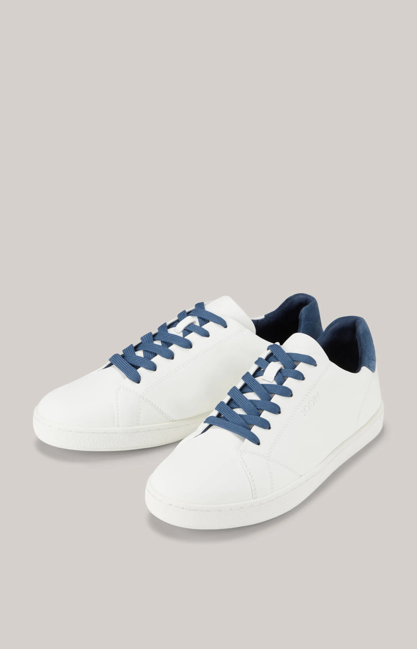 JOOP! Schuhe*Sneaker Stampa Fine Strade in Weiß/Blau