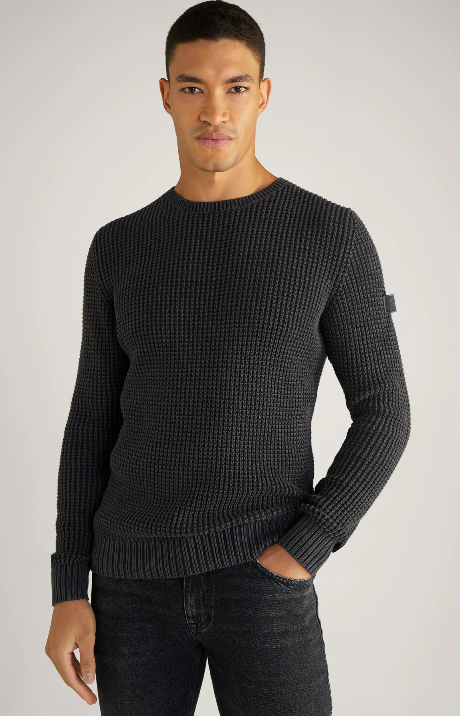 JOOP! Strick*Strickpullover Hadriano in Blau