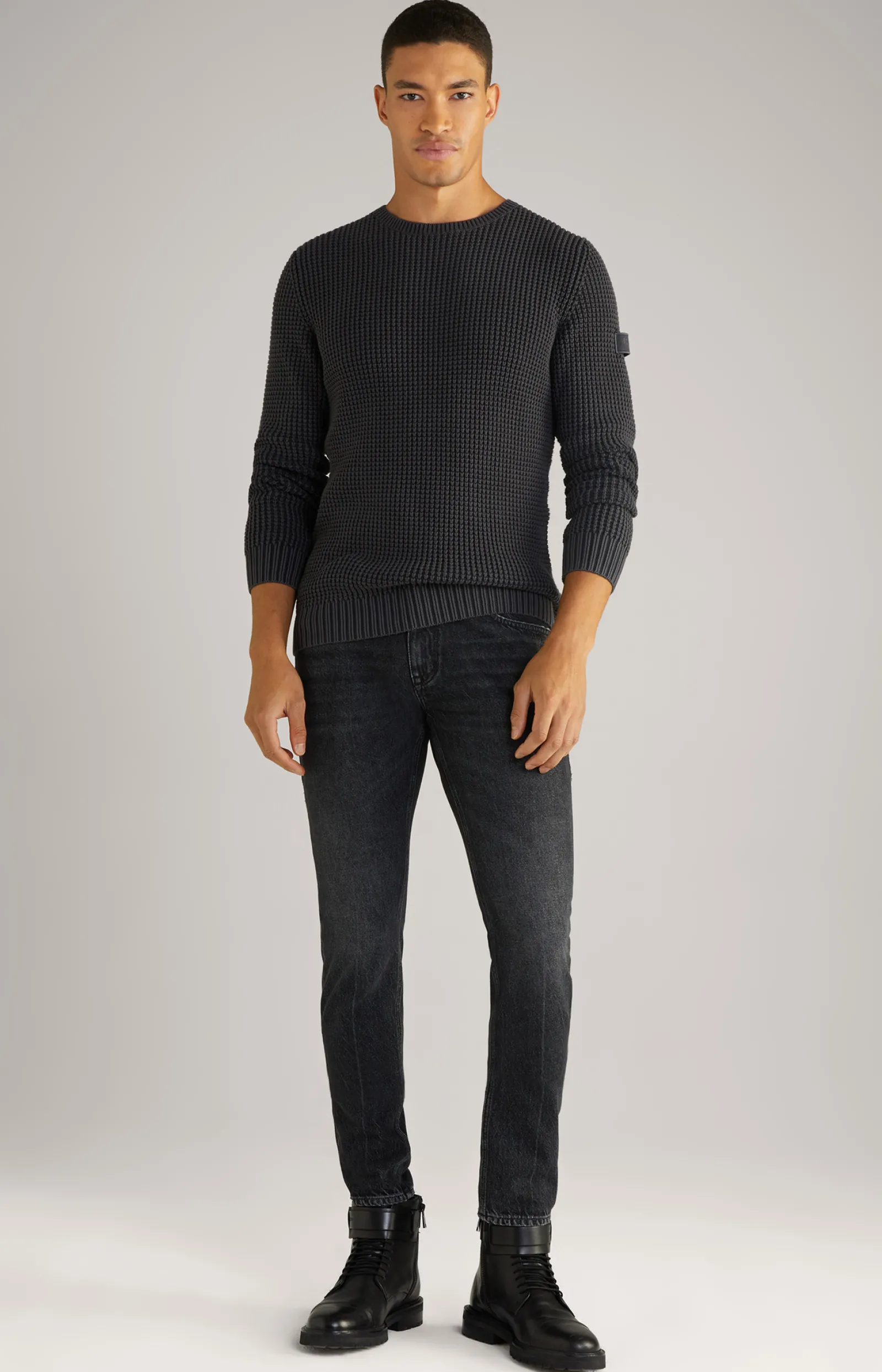 JOOP! Strick*Strickpullover Hadriano in Blau