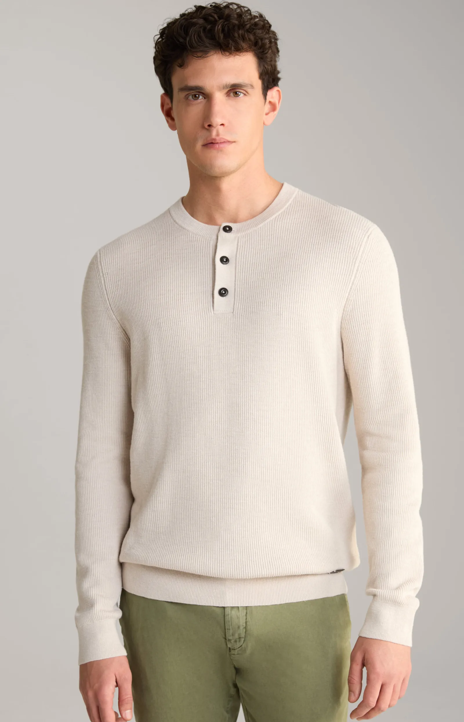 JOOP! Strick | Bekleidung*Strickpullover Henley in