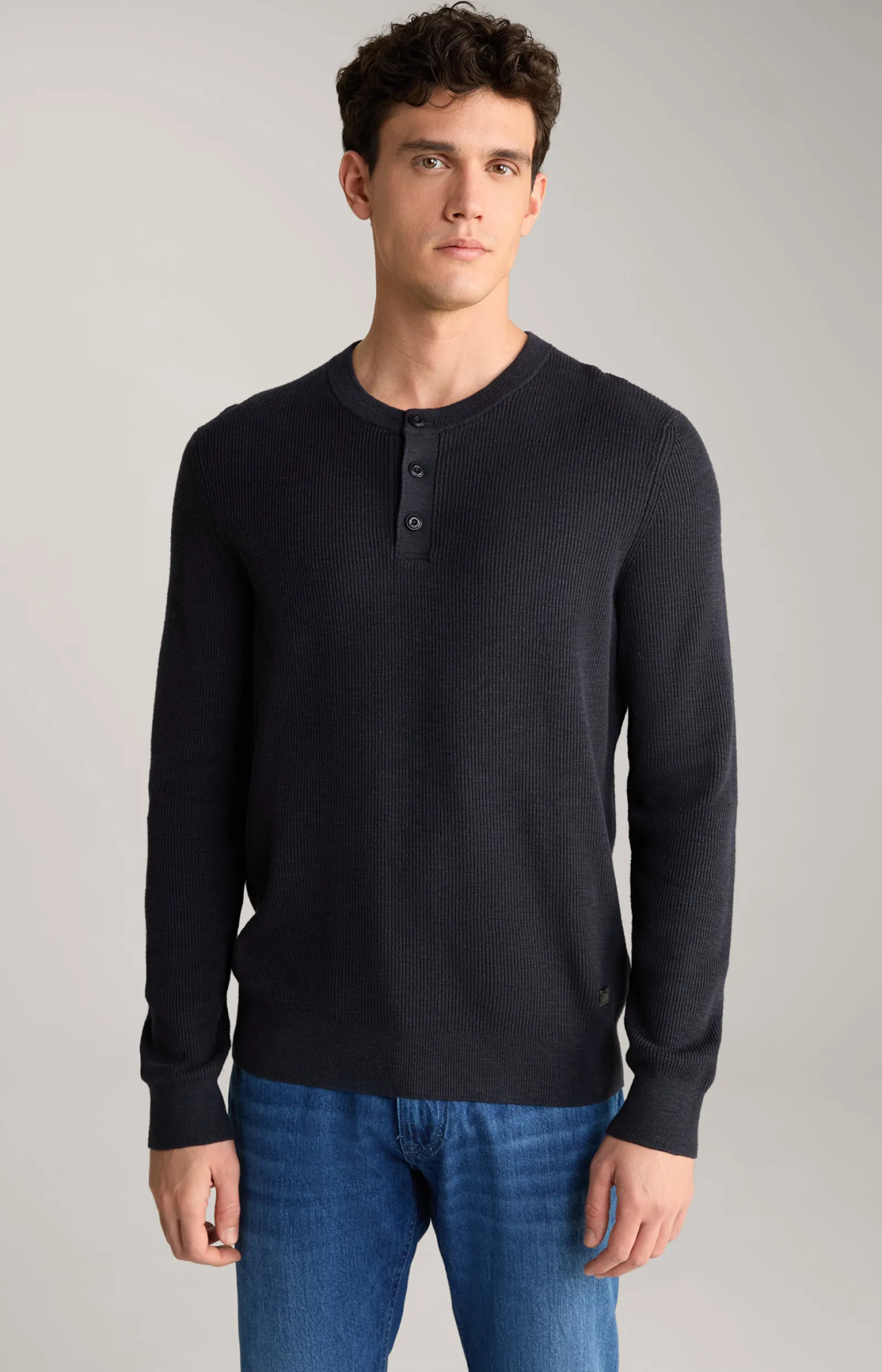 JOOP! Strick | Bekleidung*Strickpullover Henley in