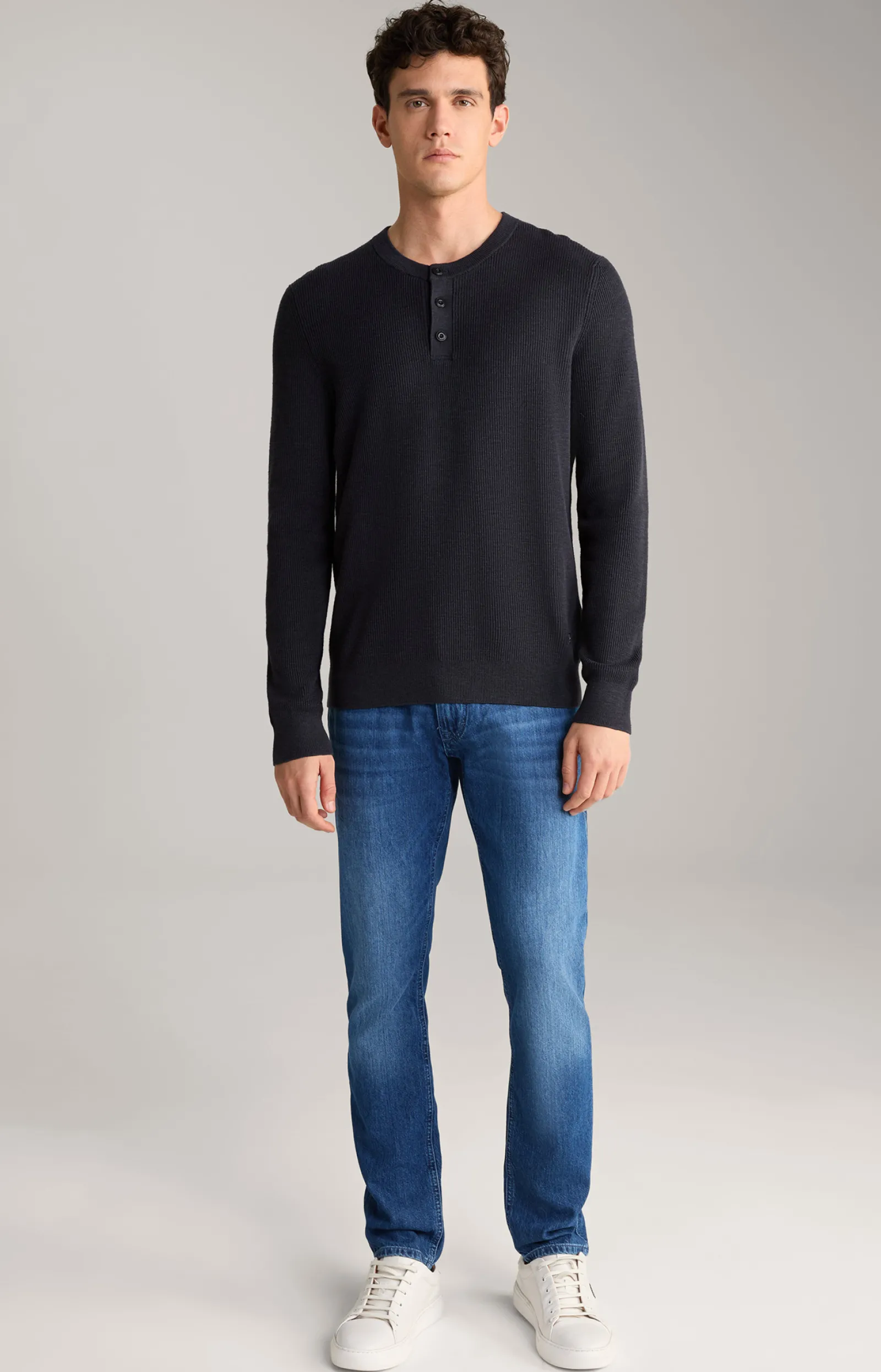 JOOP! Strick | Bekleidung*Strickpullover Henley in
