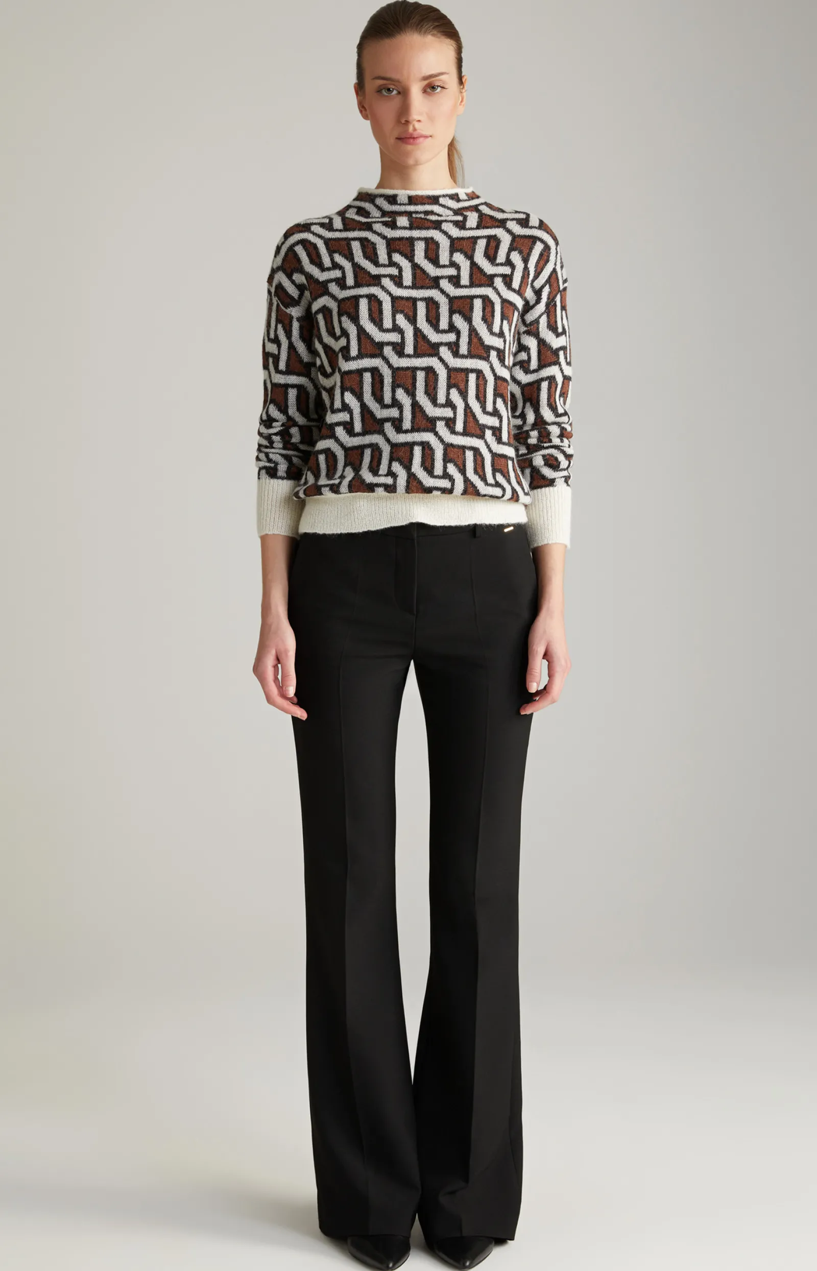 JOOP! Strick | Bekleidung*Strick-Pullover in gemustert