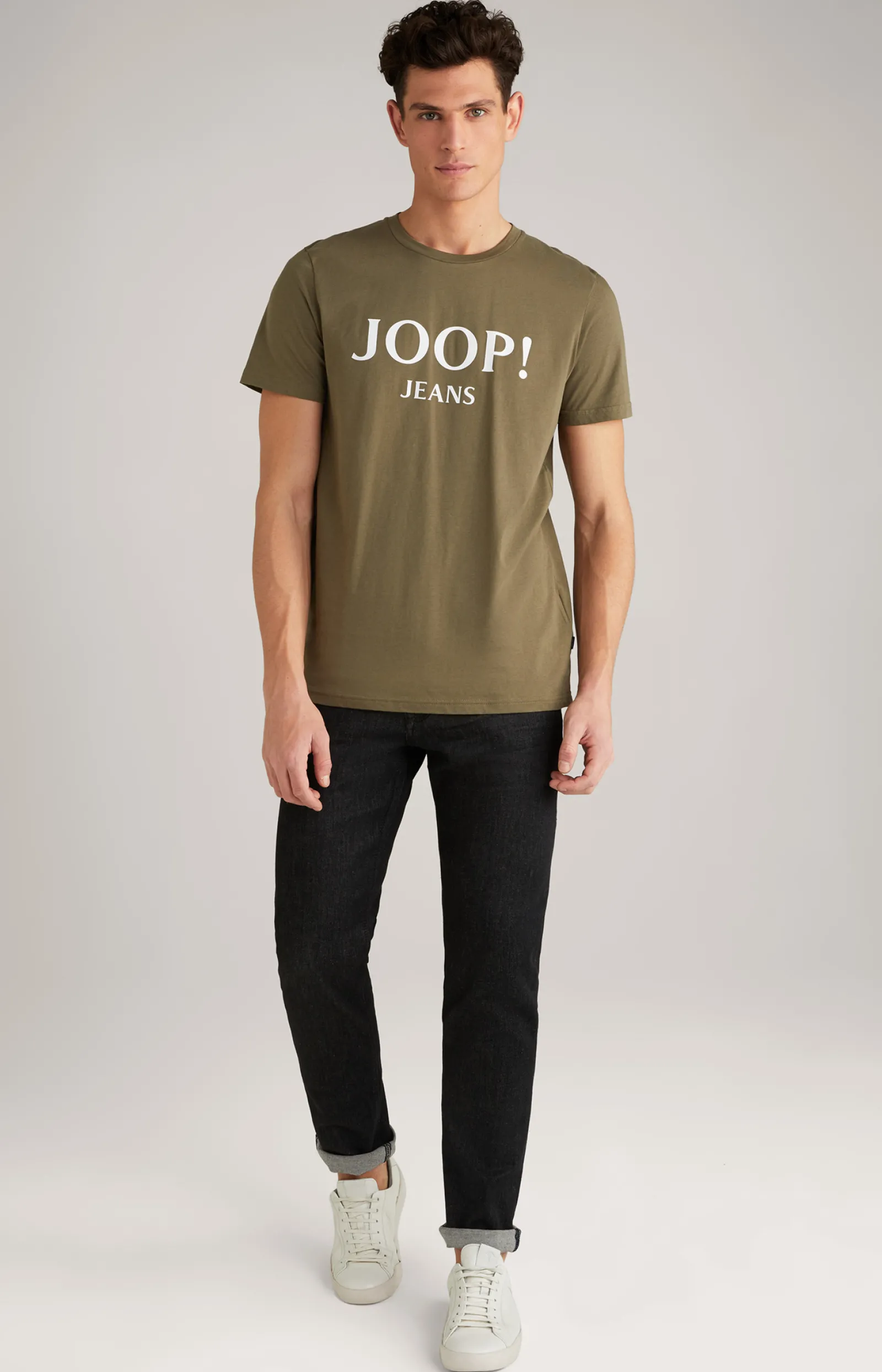 JOOP! T-Shirts&Sweats*T-Shirt Alex in Olivgrün