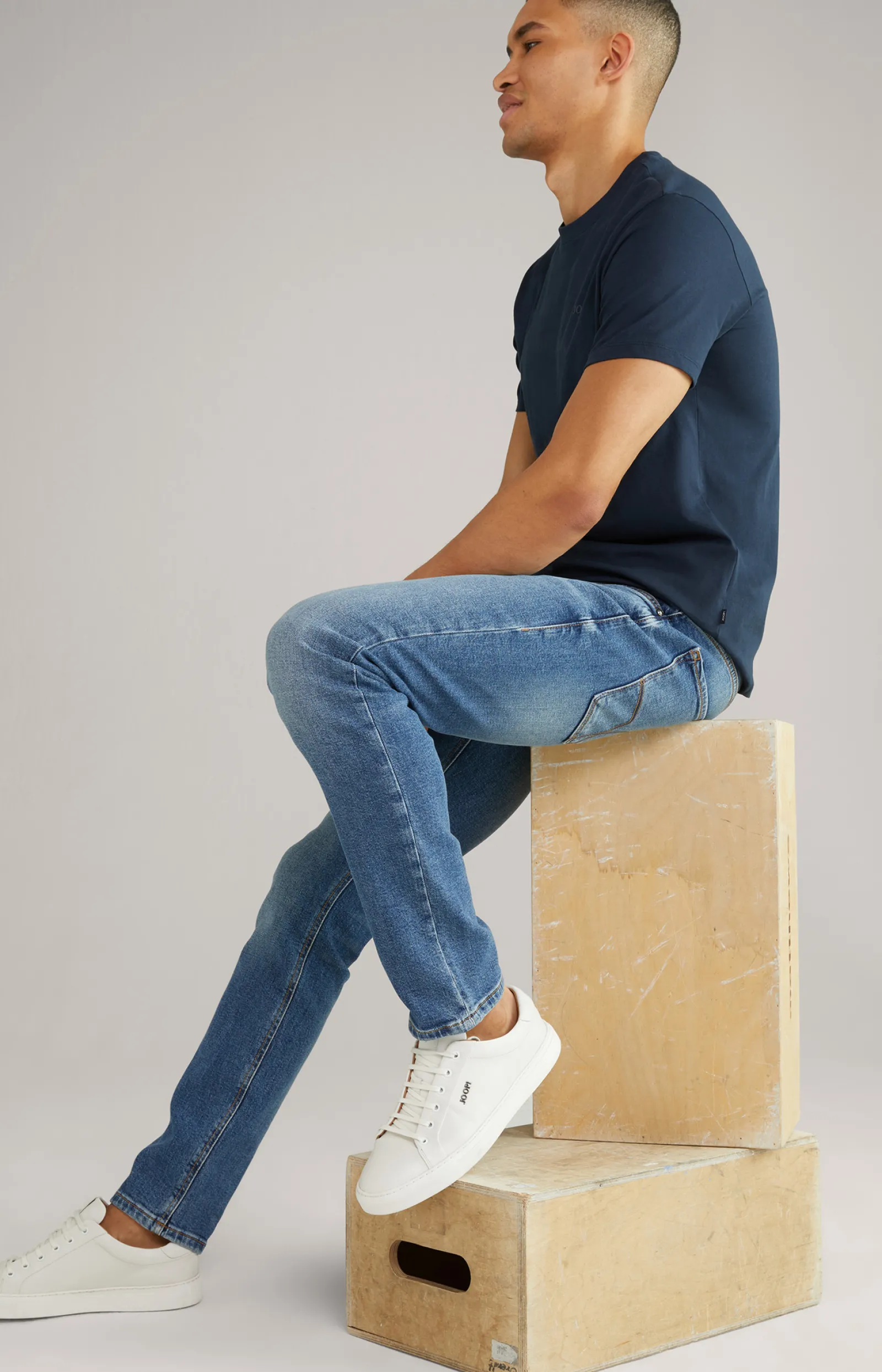 JOOP! T-Shirts&Sweats*T-Shirt Alphis in Dunkelblau