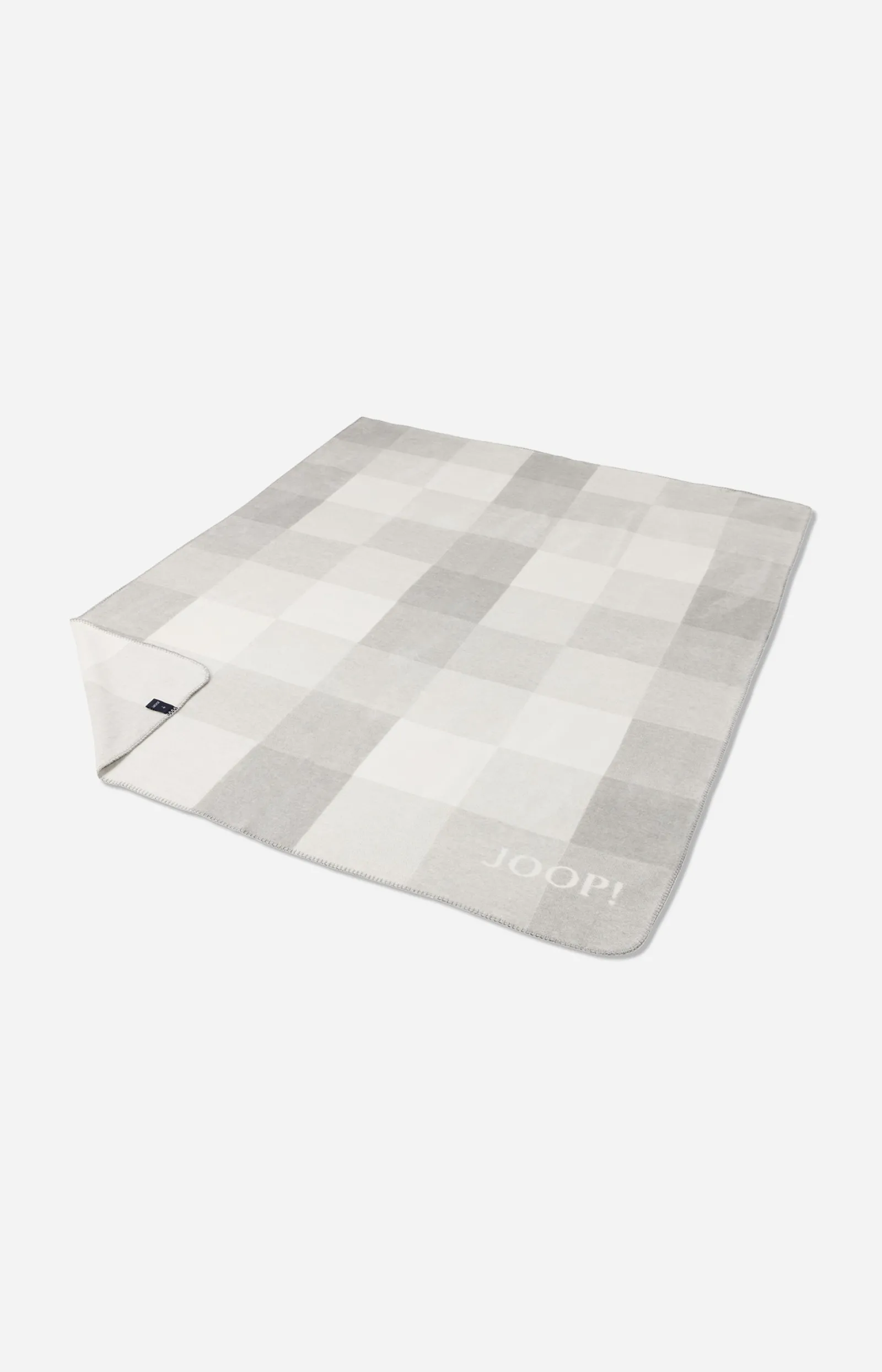 JOOP! Plaids & Decken*Wohndecke MESH in Stein