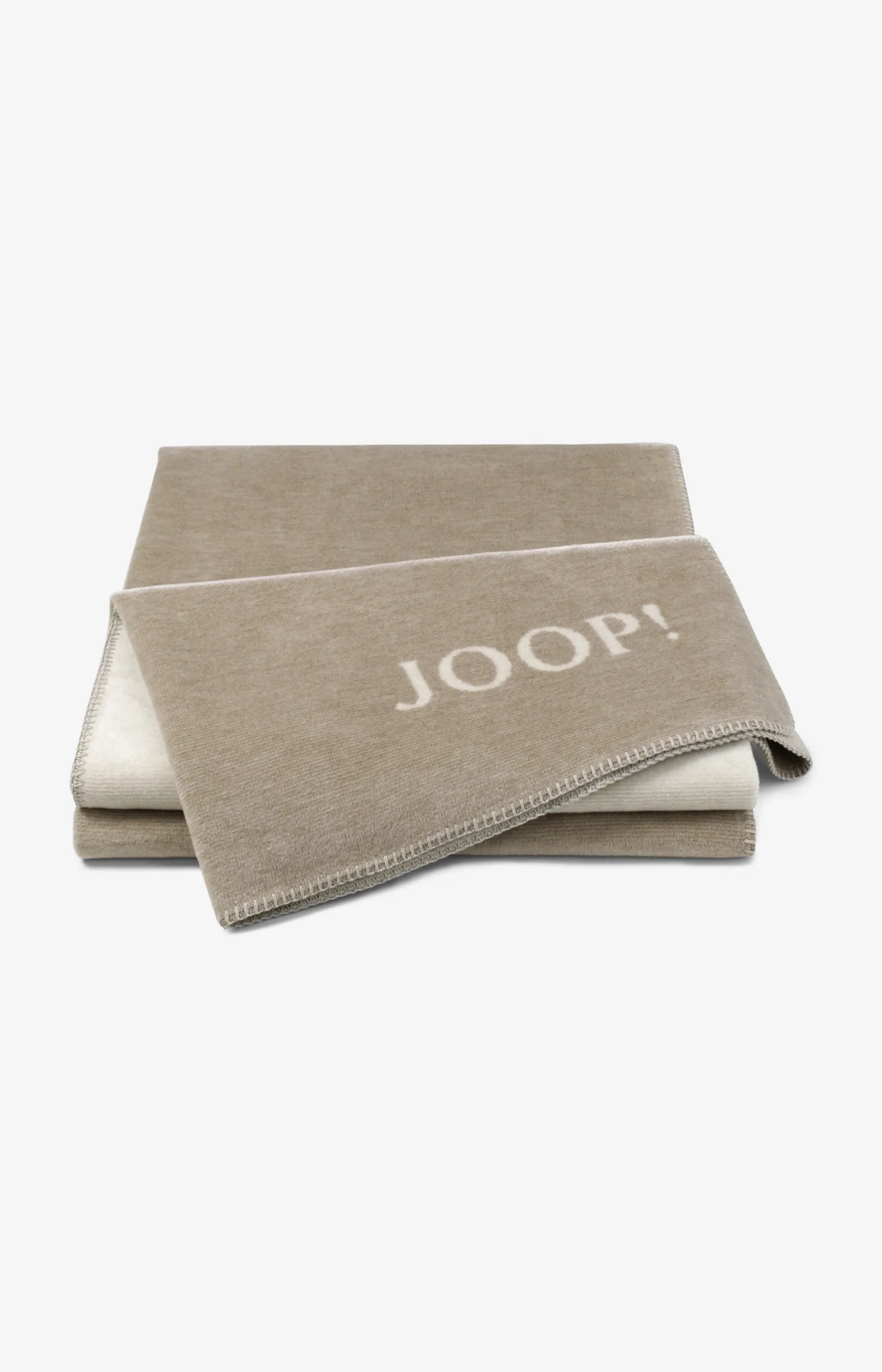 JOOP! Plaids & Decken*Wohndecke Melange-Doubleface in